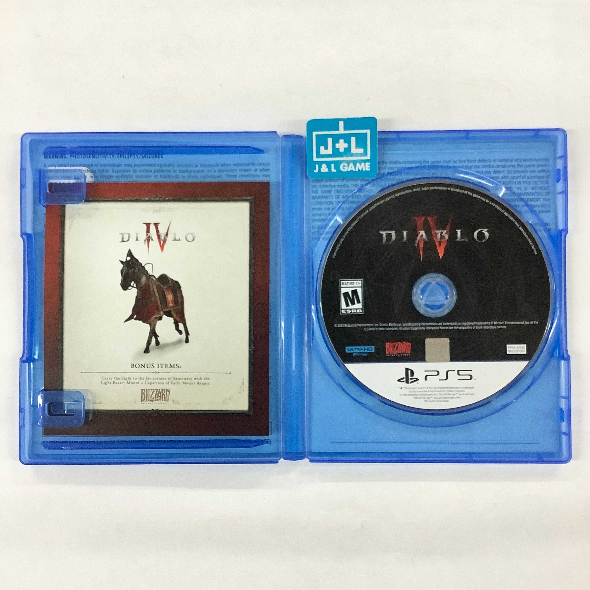 Diablo IV - (PS5) PlayStation 5 [Pre-Owned] Video Games Activision   