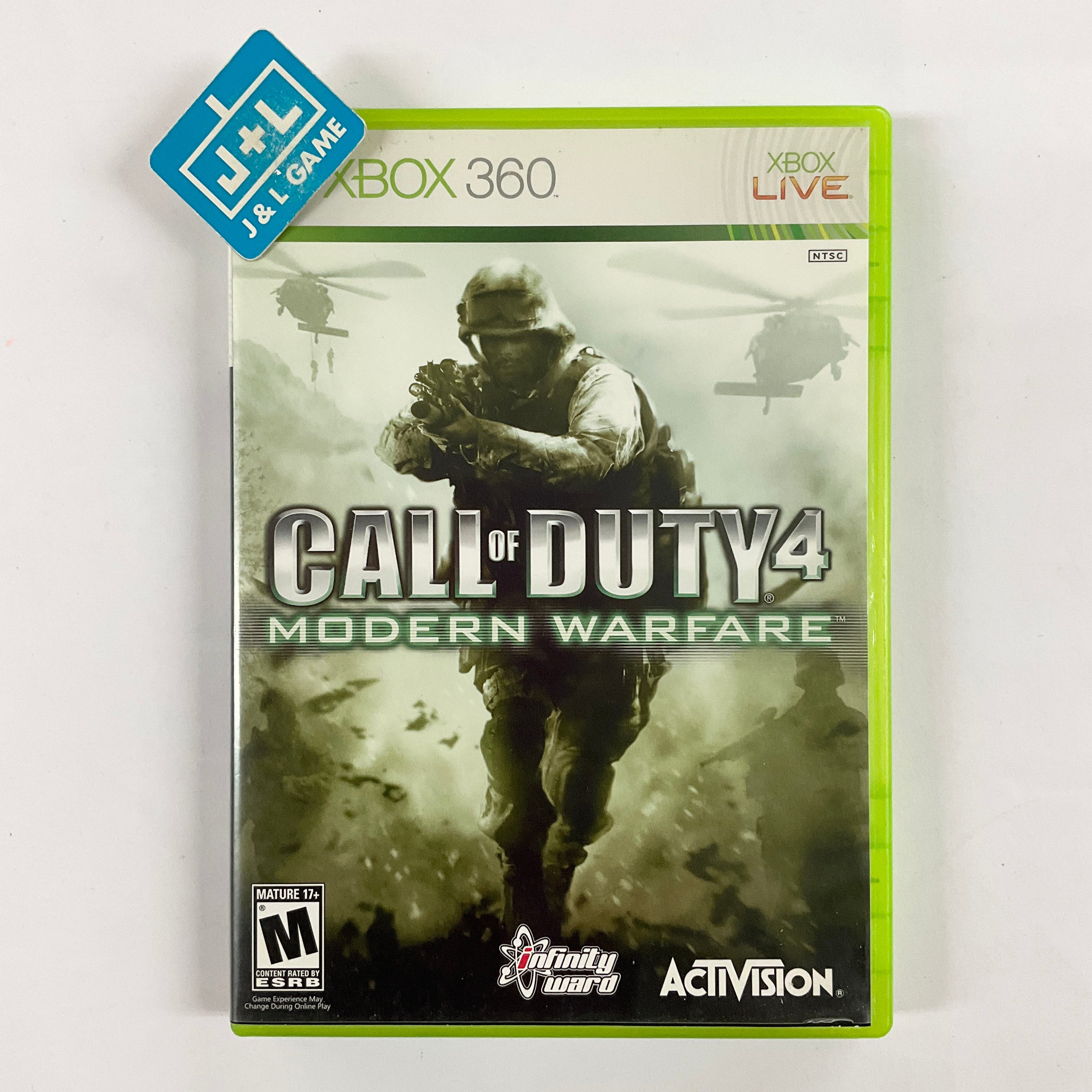 Call of Duty 4: Modern Warfare - Xbox 360 [Pre-Owned] Video Games Activision   