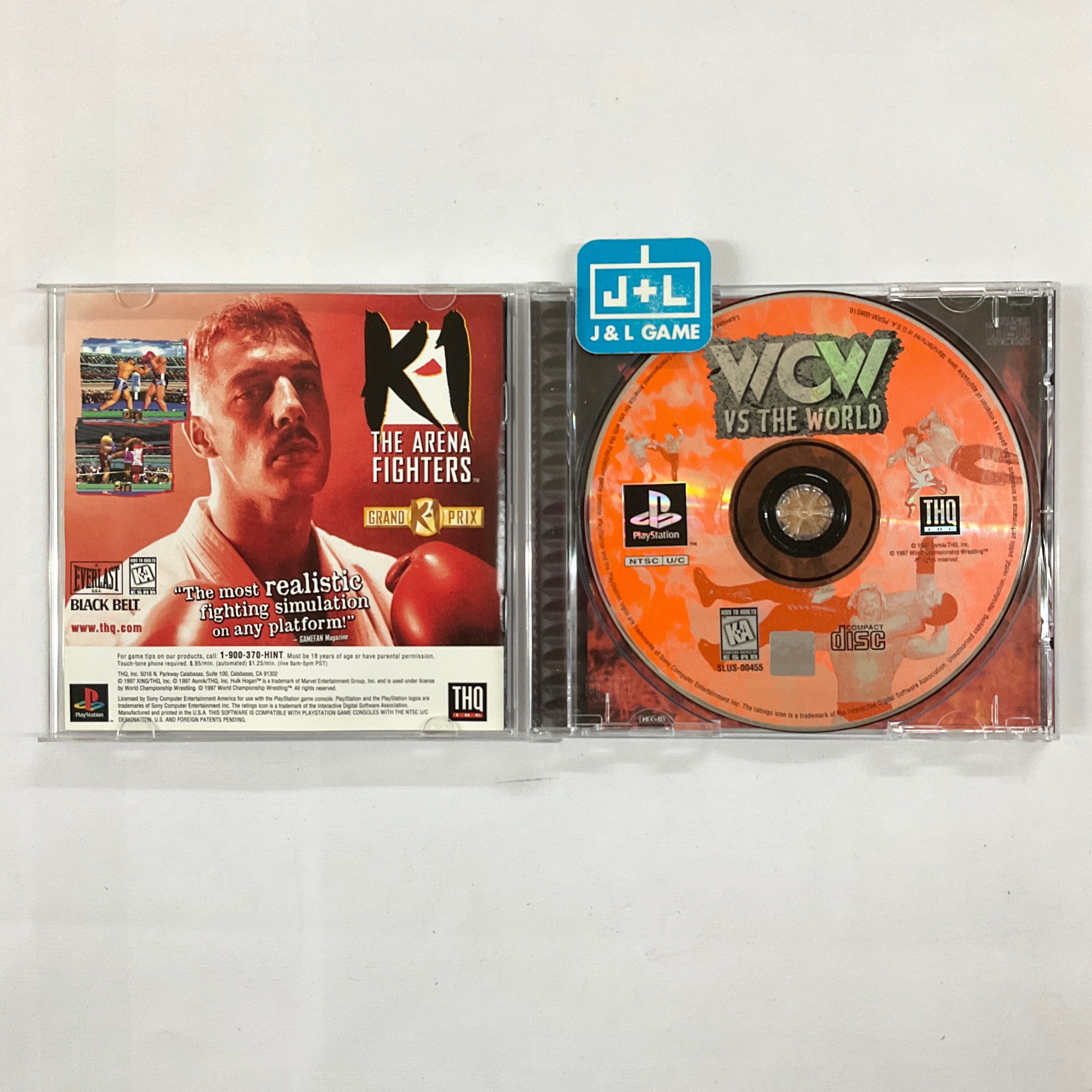 WCW vs. The World - (PS1) PlayStation 1 [Pre-Owned] Video Games Sony   