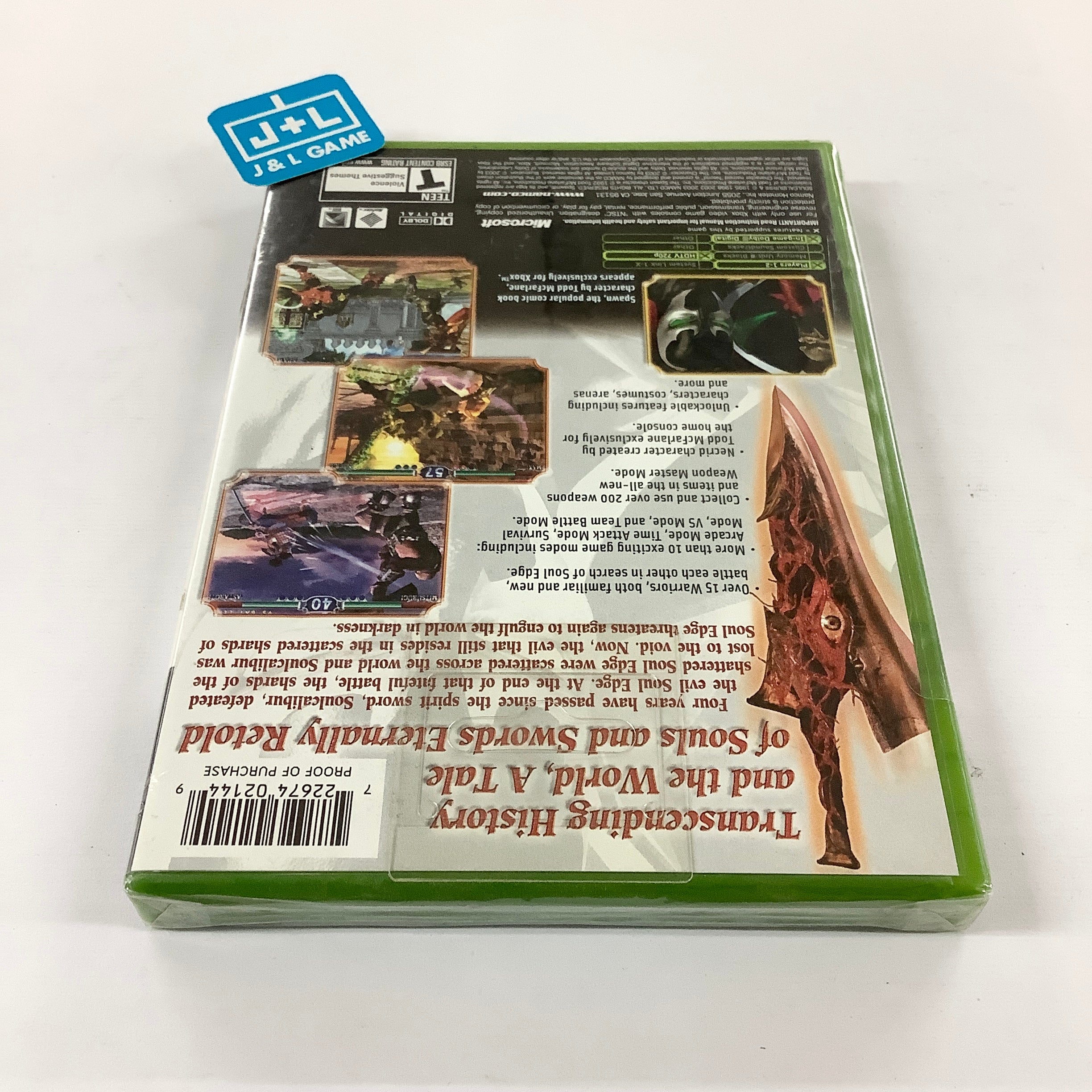 Soul Calibur II - (XB) Xbox Video Games Namco   