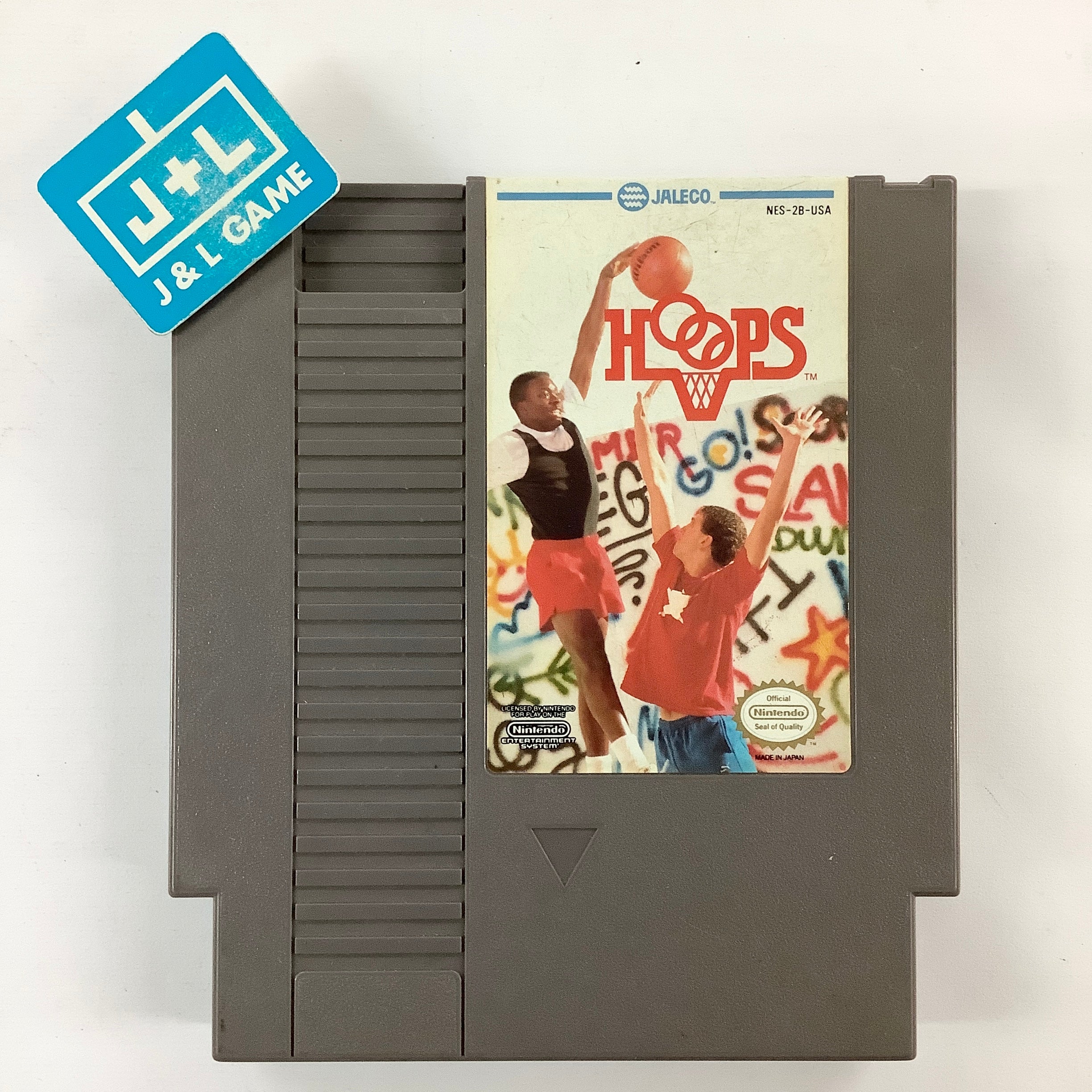 Hoops - (NES) Nintendo Entertainment System [Pre-Owned] Video Games Jaleco Entertainment   