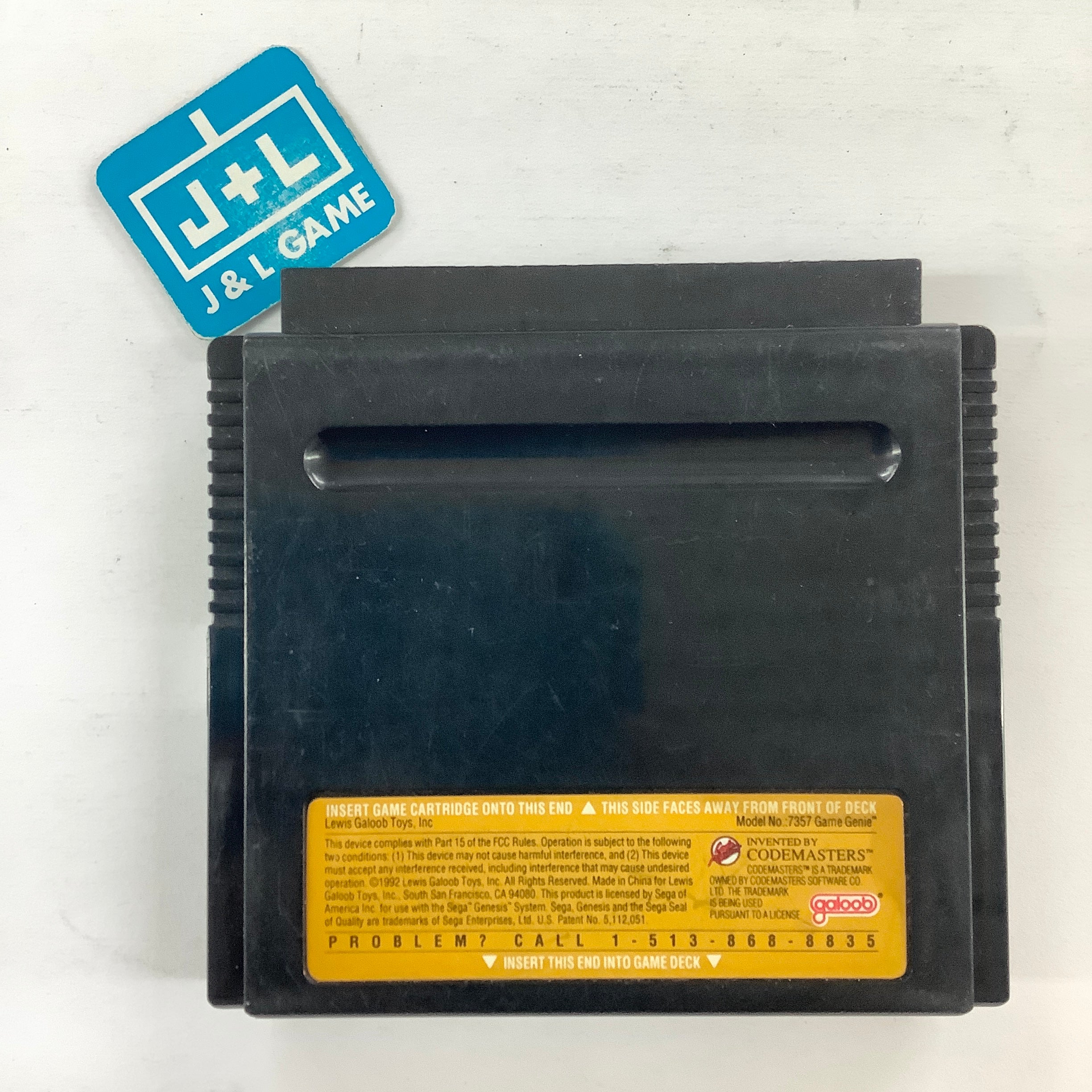 Game Genie Video Game Enhancer - (SG) Sega Genesis [Pre-Owned] Accessories Codemasters   