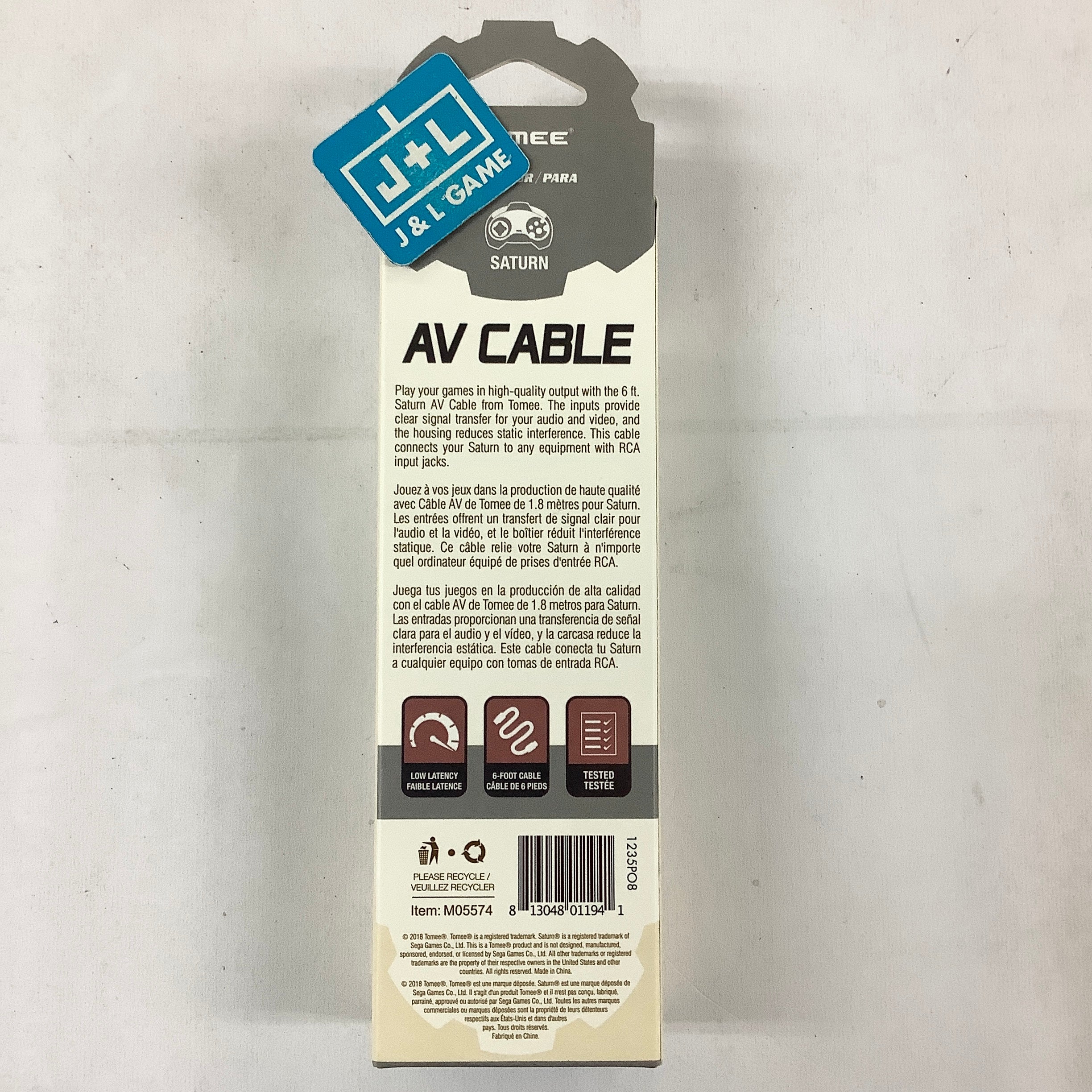 Tomee AV Cable - (SS) SEGA Saturn Accessories Tomee   