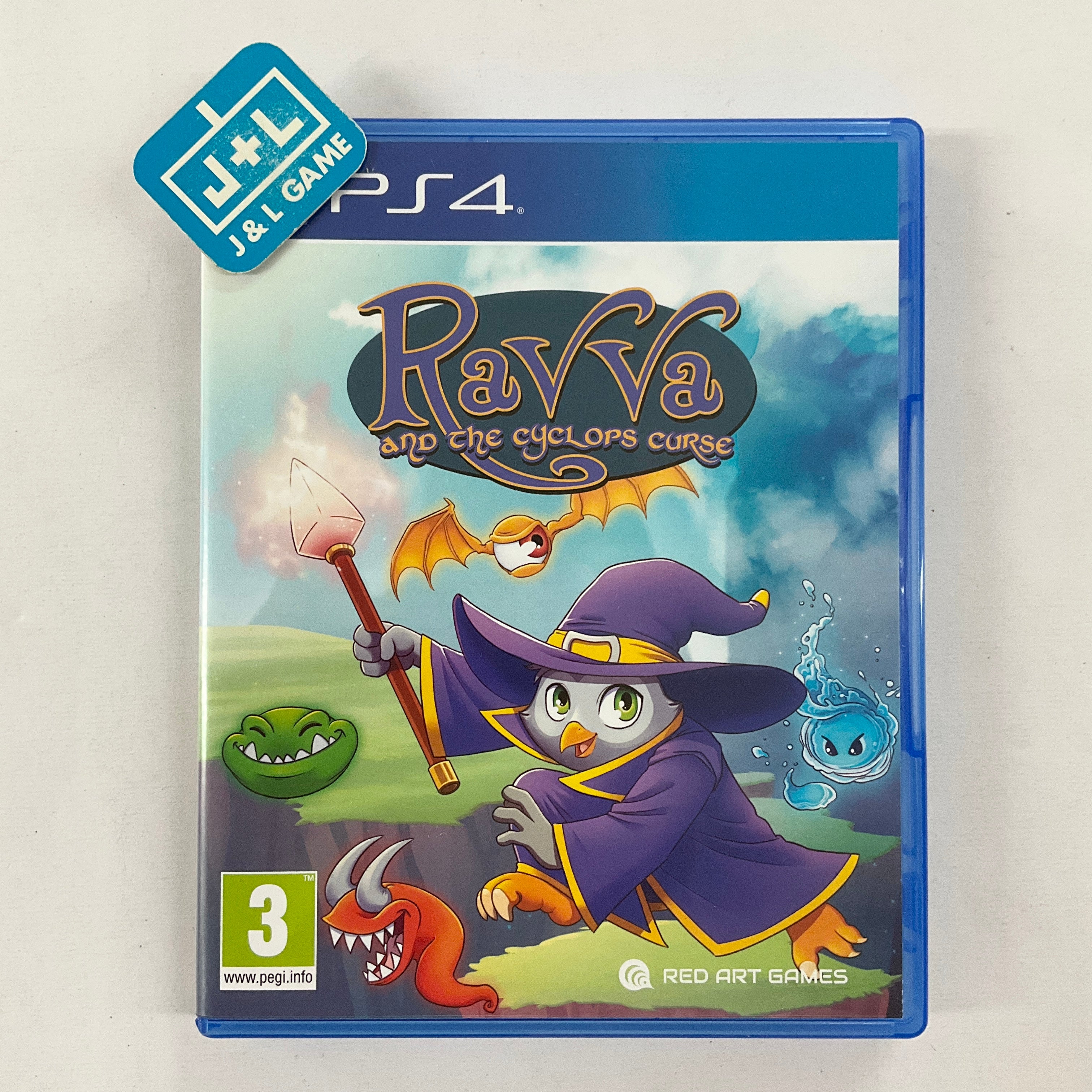 Ravva and the Cyclops Curse - (PS4) PlayStation 4 [Pre-Owned] (European Import) Video Games Red Art Games   