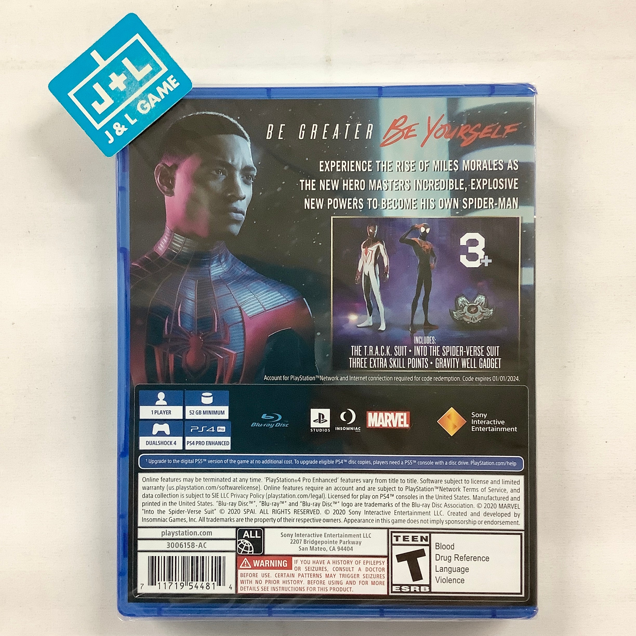 Marvel's Spider-Man: Miles Morales Launch Edition - (PS4) PlayStation 4 Video Games PlayStation   