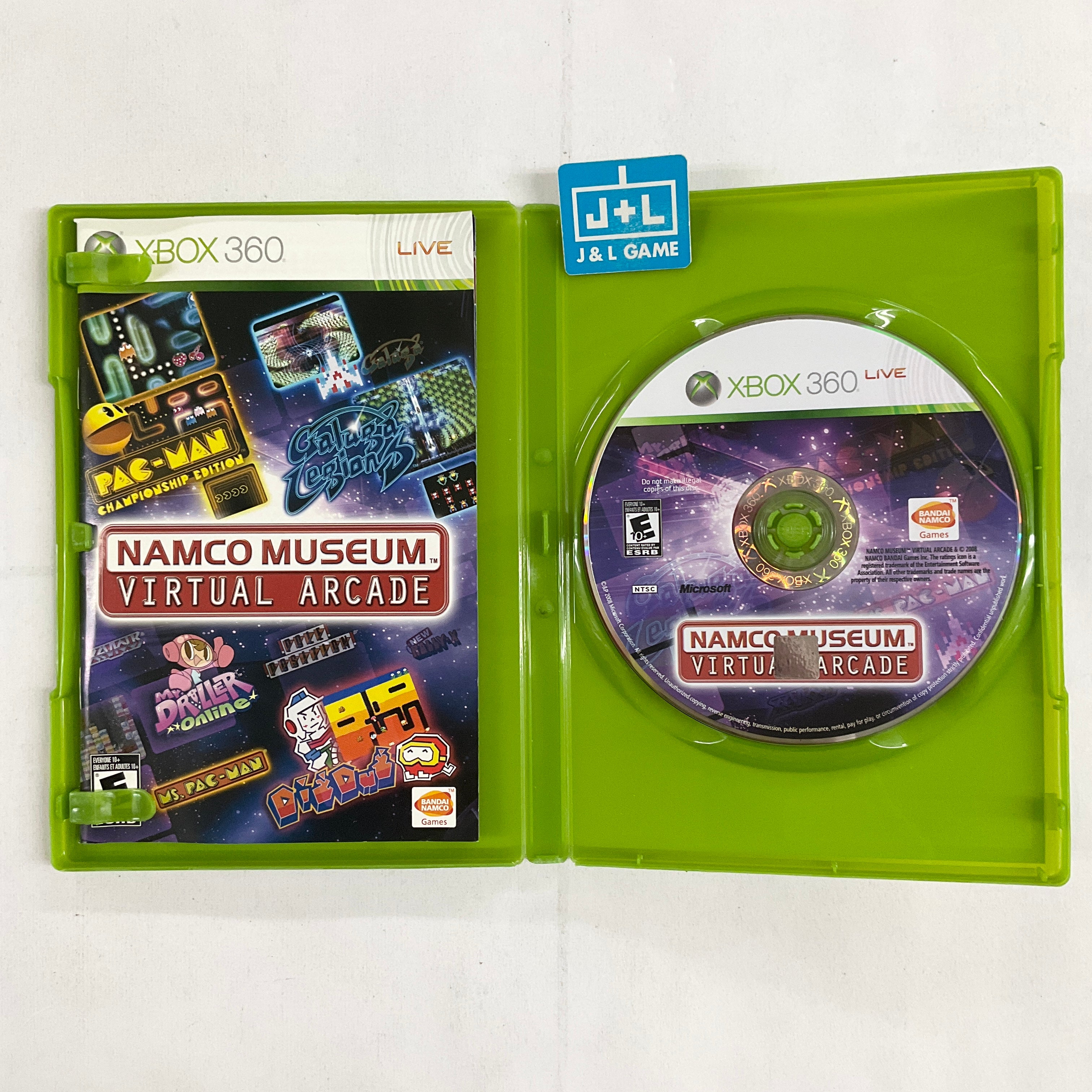 Namco Museum: Virtual Arcade - Xbox 360 [Pre-Owned] | J&L Game