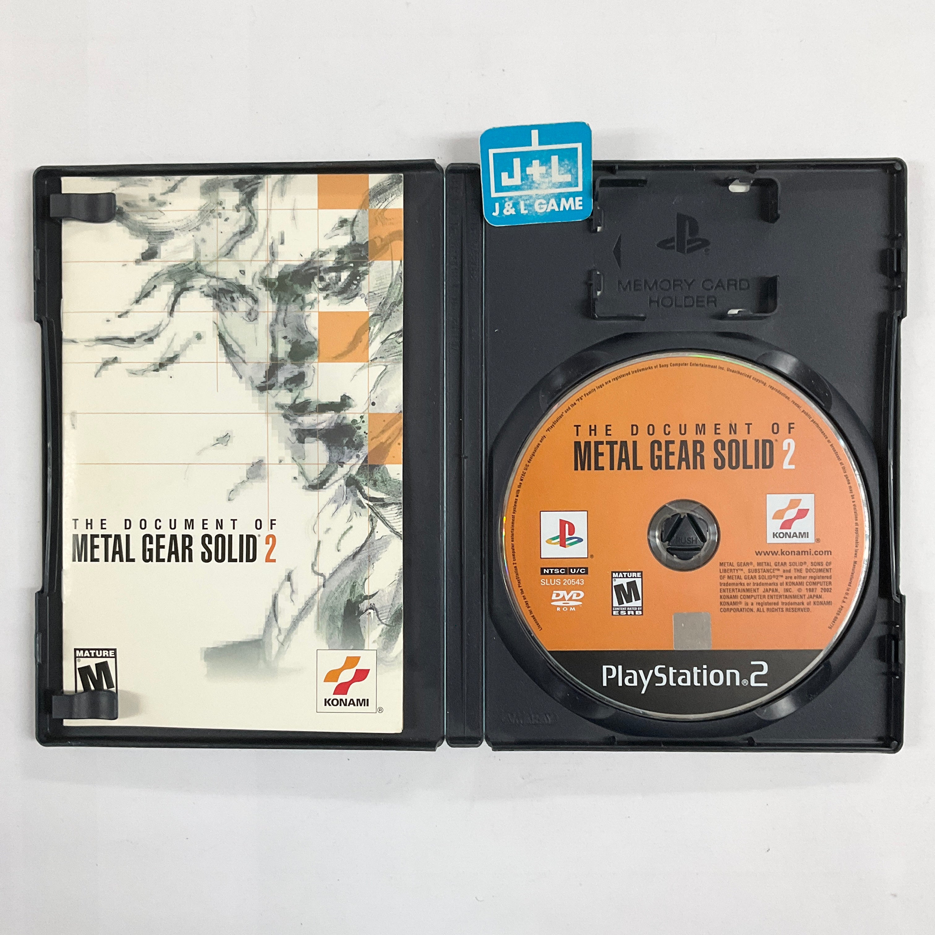 The Document of Metal Gear Solid 2 - (PS2) Playstation 2 [Pre