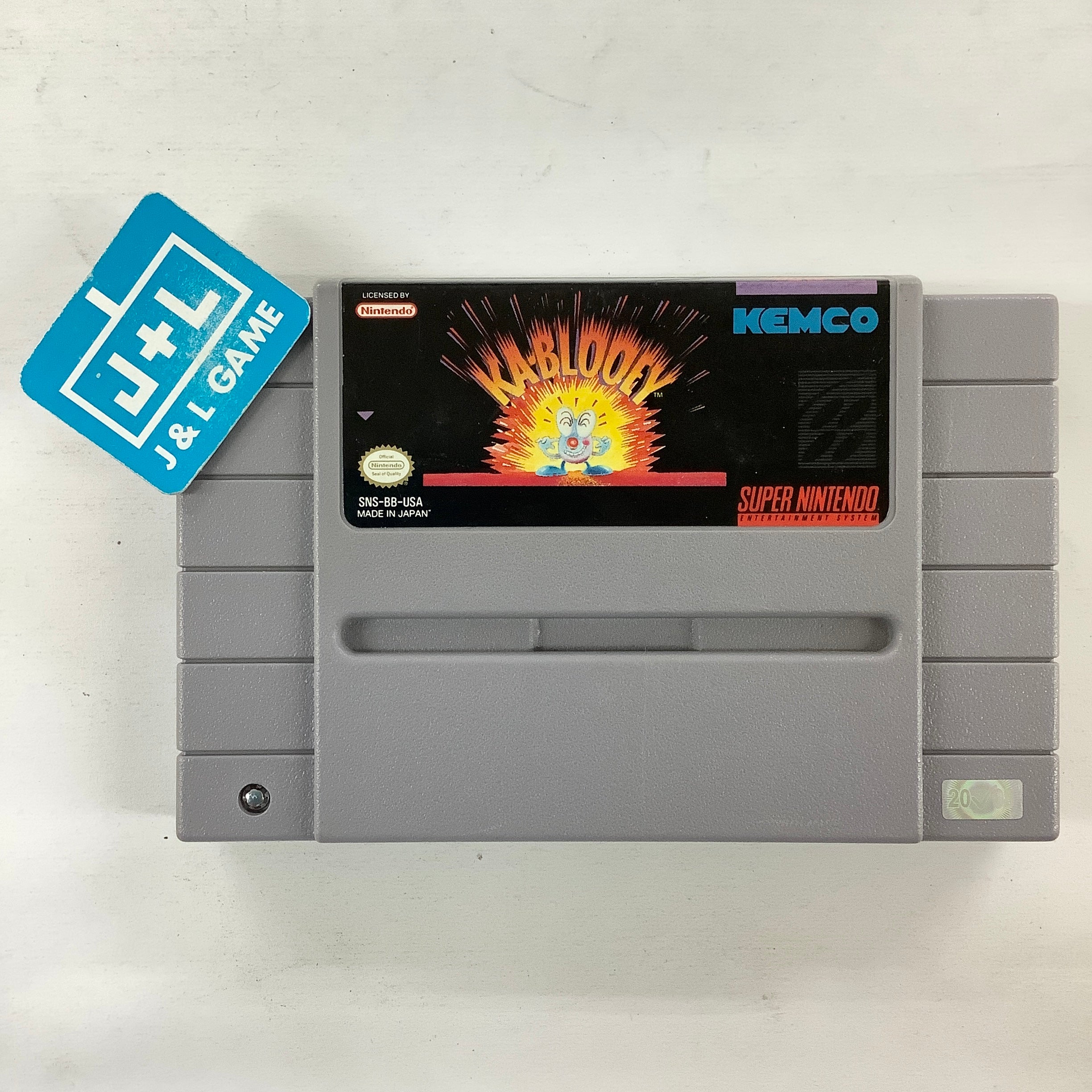 Ka-Blooey - (SNES) Super Nintendo [Pre-Owned] Video Games Kemco   