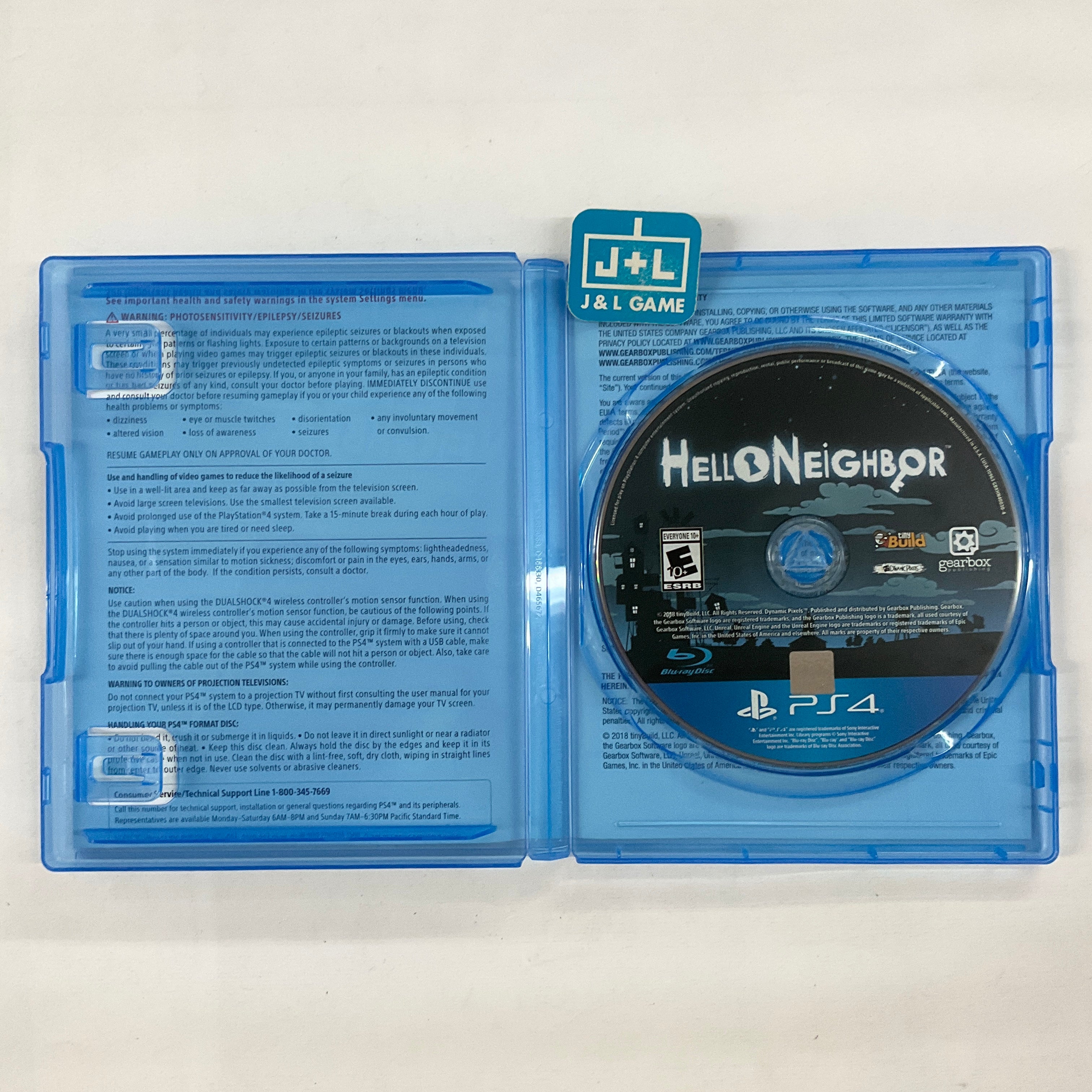 Hello Neighbor - (PS4) PlayStation 4 [Pre-Owned] Video Games Gearbox Publishing   