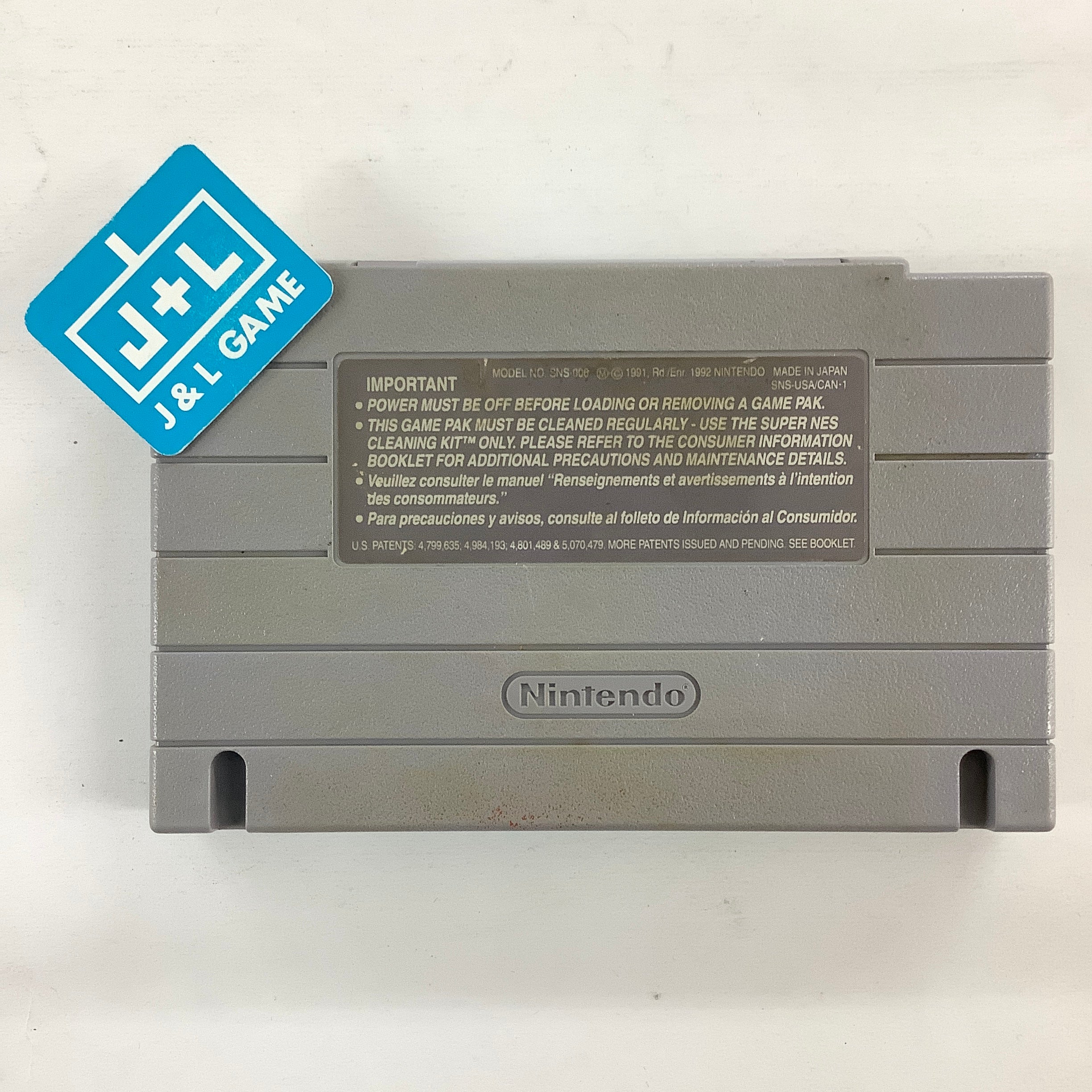 Cybernator - (SNES) Super Nintendo [Pre-Owned] Video Games Capcom   