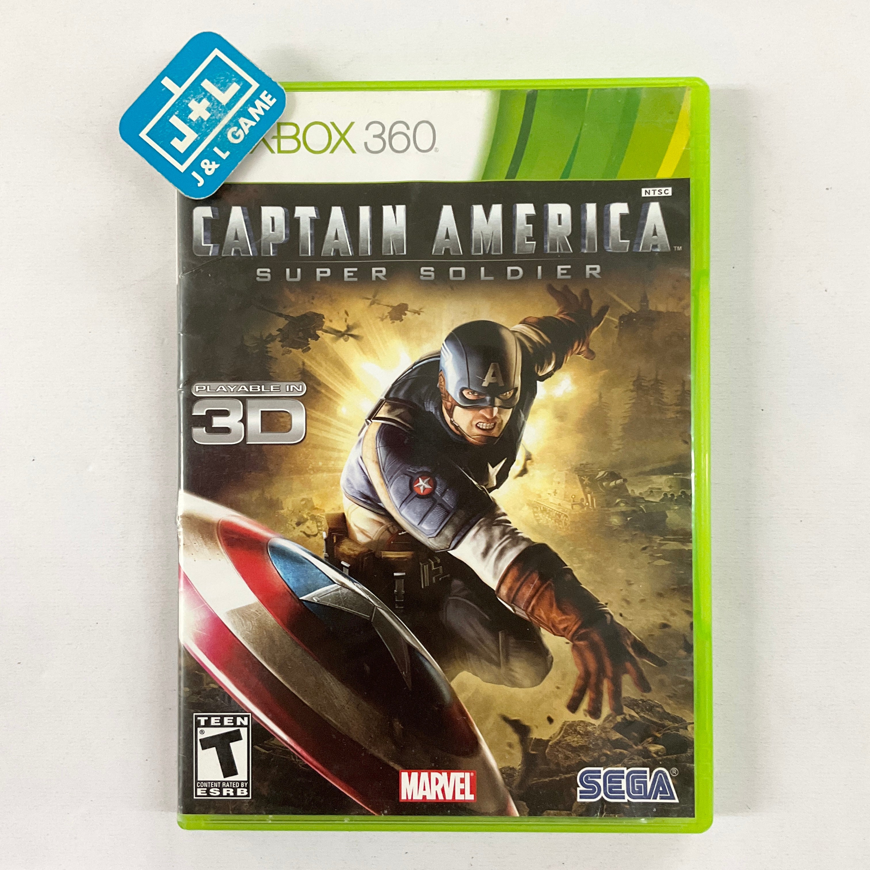 Captain America: Super Soldier - Xbox 360 [Pre-Owned] Video Games Sega   