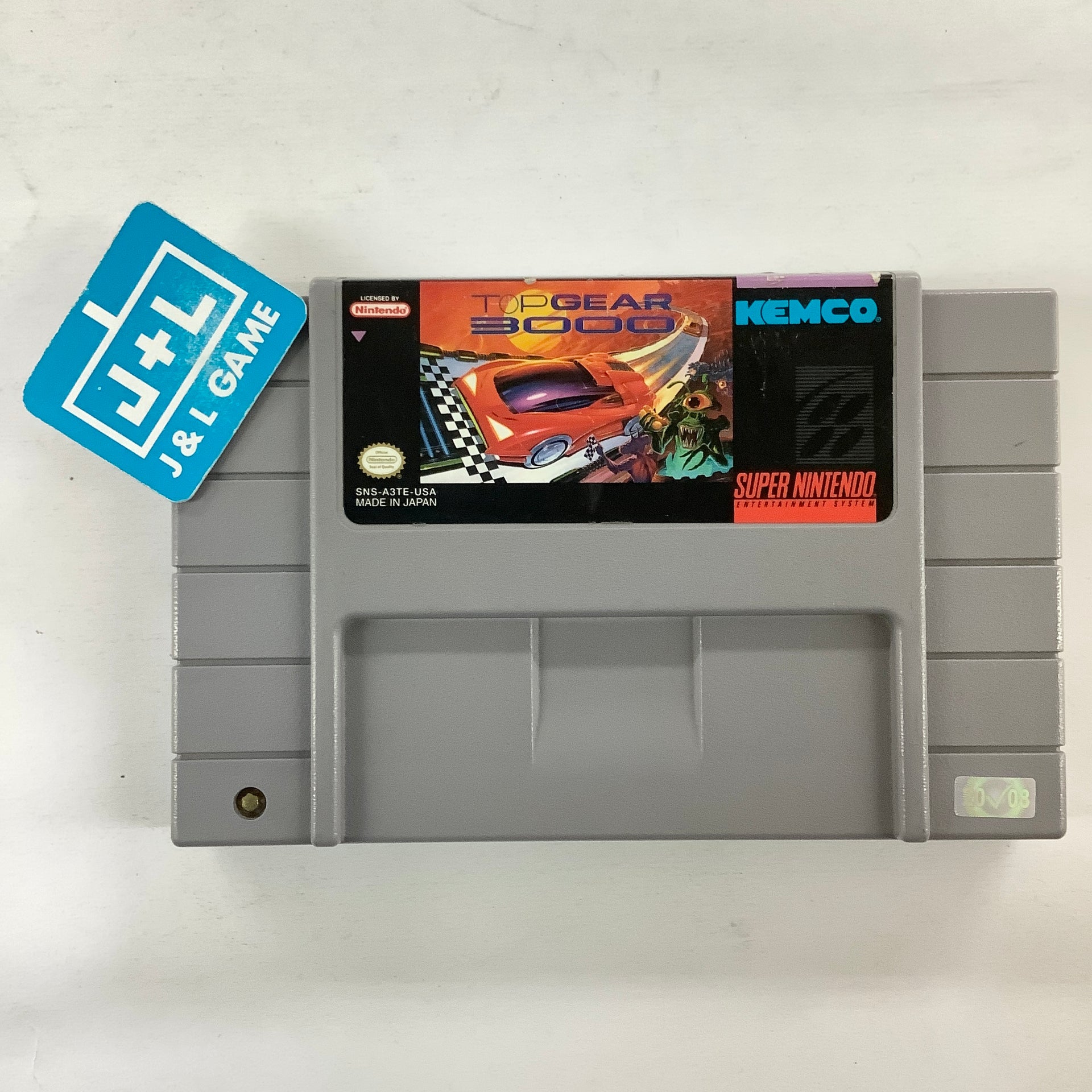 top gear 3000 rom snes Top Gear 3000 - (SNES) Super Nintendo [Pre-Owned]