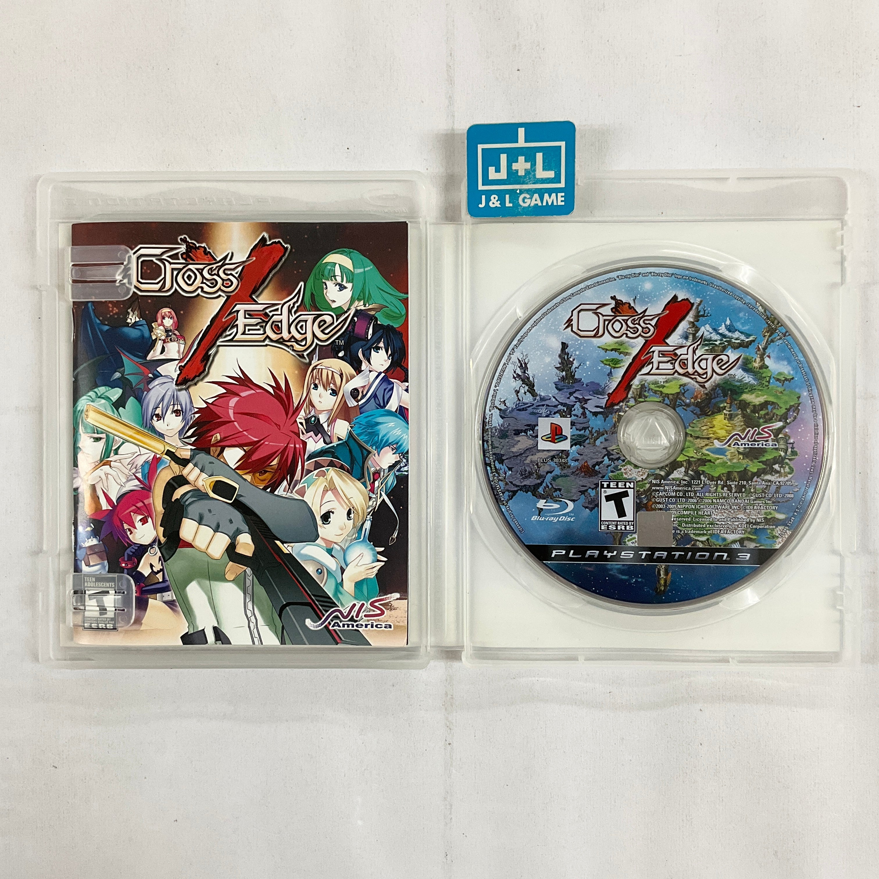 Cross Edge - (PS3) PlayStation 3 [Pre-Owned] | J&L Game