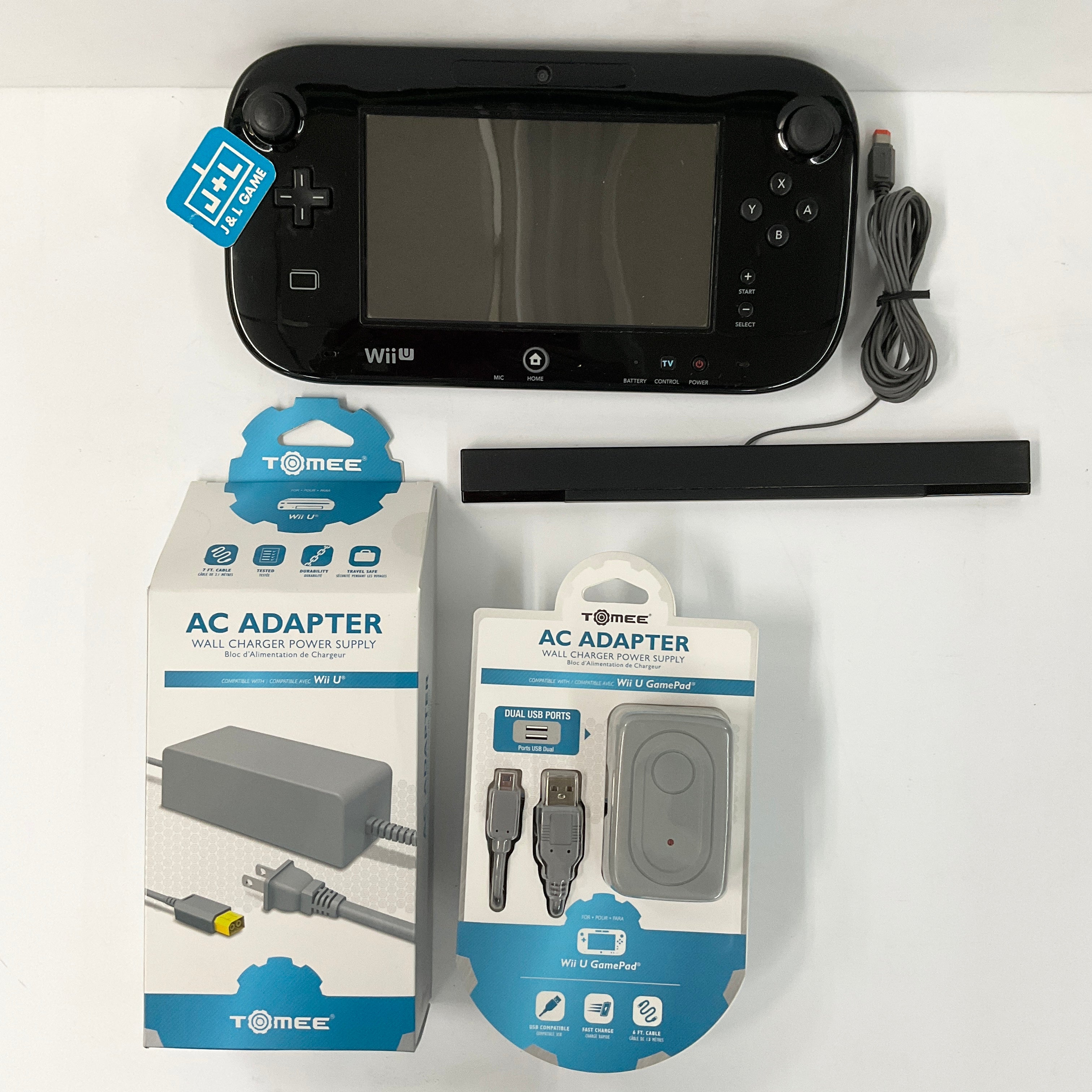 Nintendo Wii U Console 32GB (Black) - Nintendo Wii U [Pre-Owned] Consoles Nintendo   
