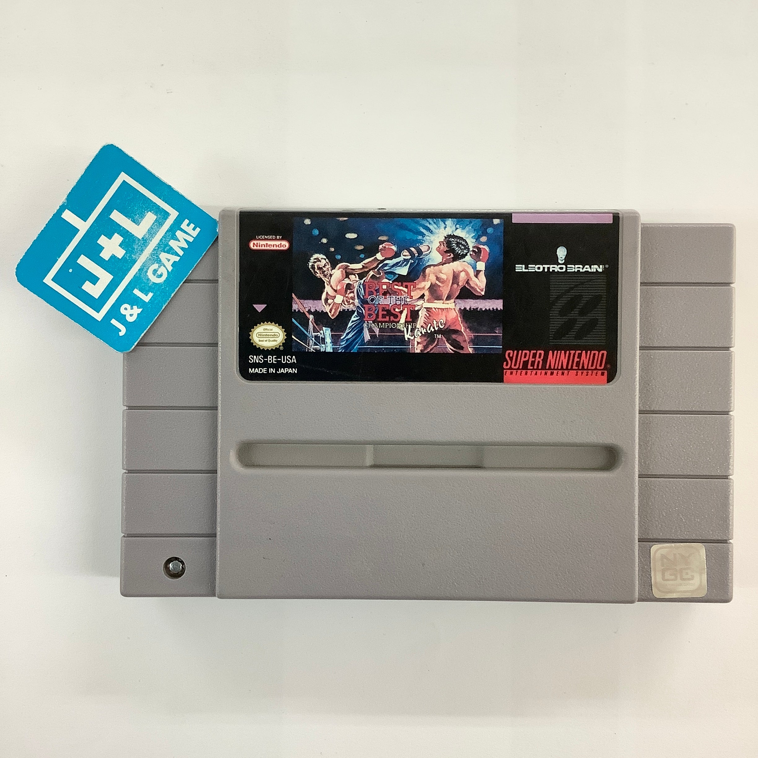 Best of the Best: Championship Karate - (SNES) Super Nintendo [Pre-Owned] Video Games Electro Brain   