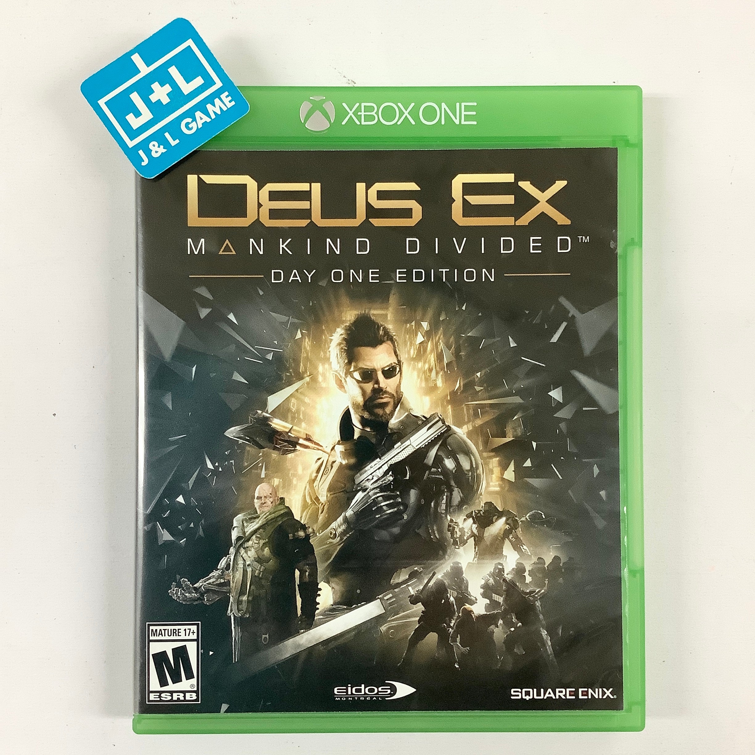 Deus Ex: Mankind Divided (Day One Edition) - (XB1) Xbox One [Pre-Owned] Video Games Square Enix   