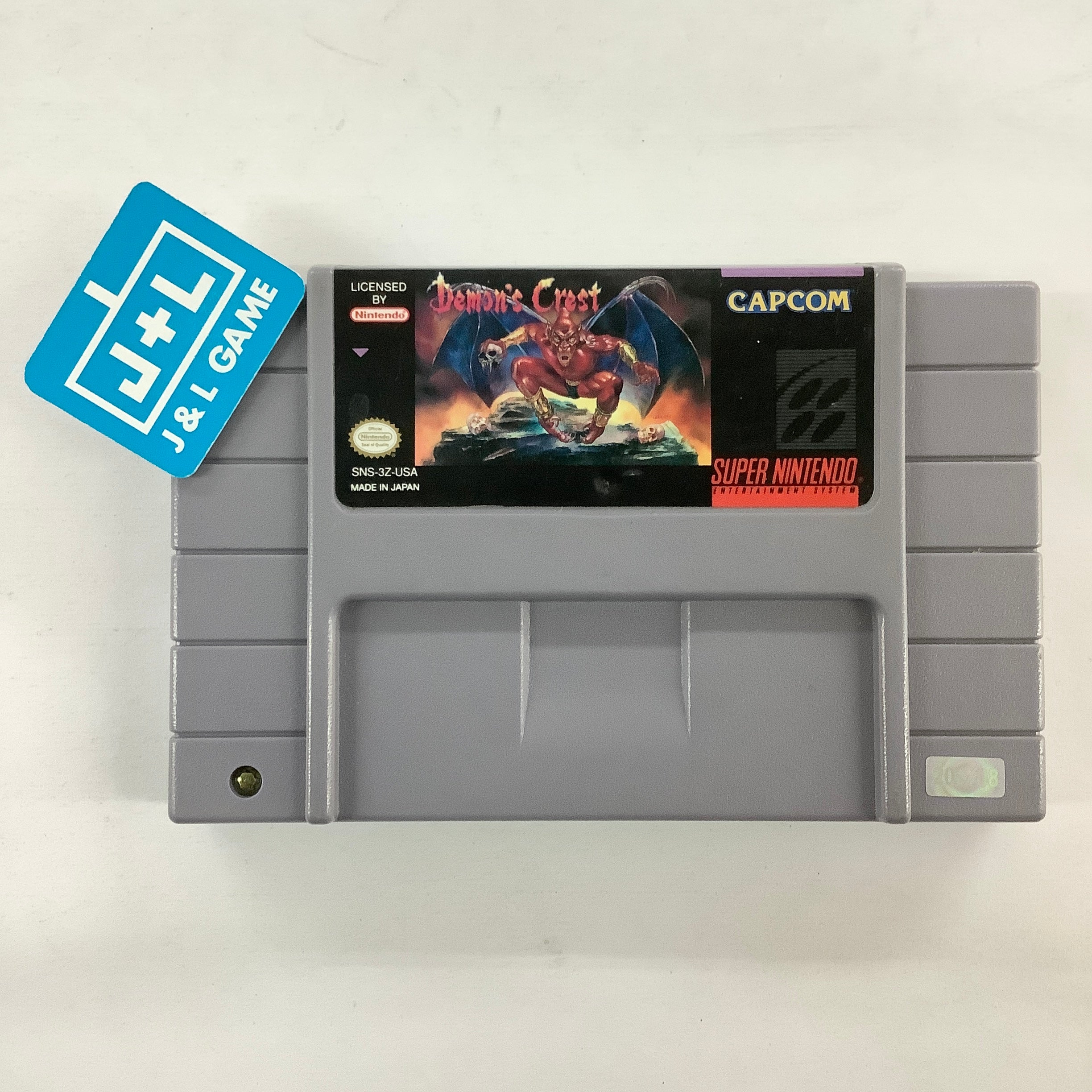 Demon's Crest - (SNES) Super Nintendo [Pre-Owned] Video Games Capcom   