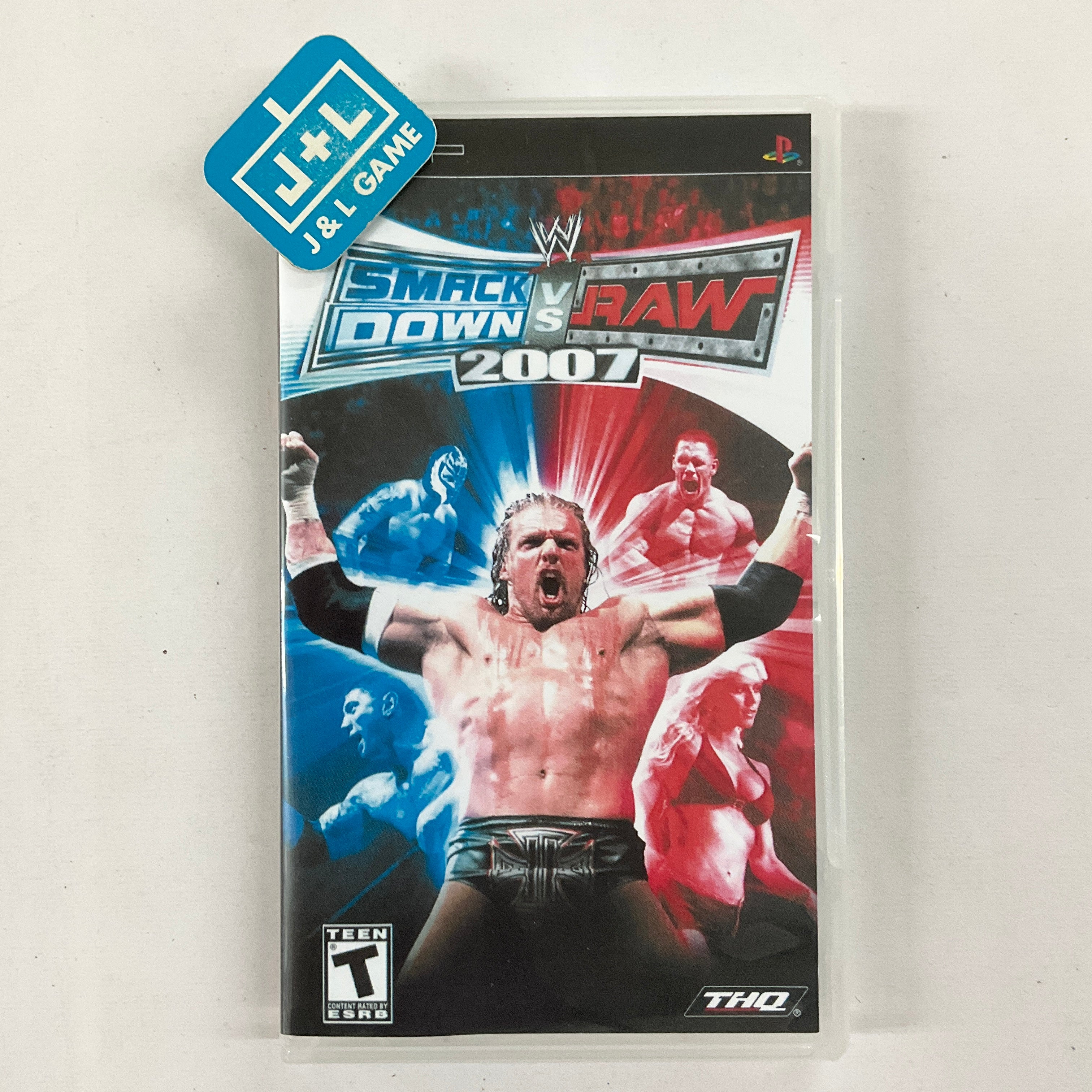 WWE SmackDown vs. Raw 2007 - SONY PSP [Pre-Owned] Video Games THQ   