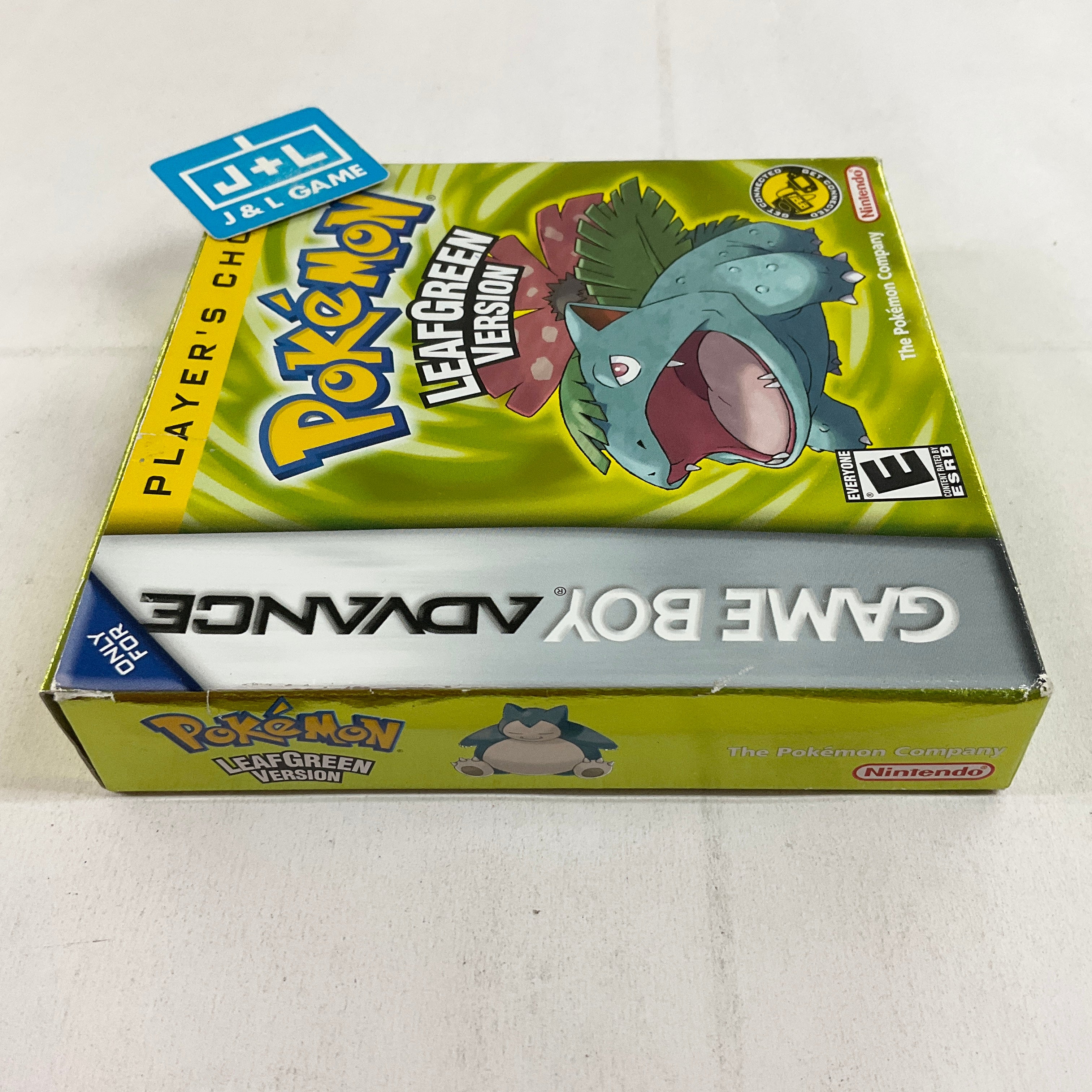 Pokemon LeafGreen Version (Player's Choice) - (GBA) Game Boy Advance [Pre-Owned] Video Games Nintendo   