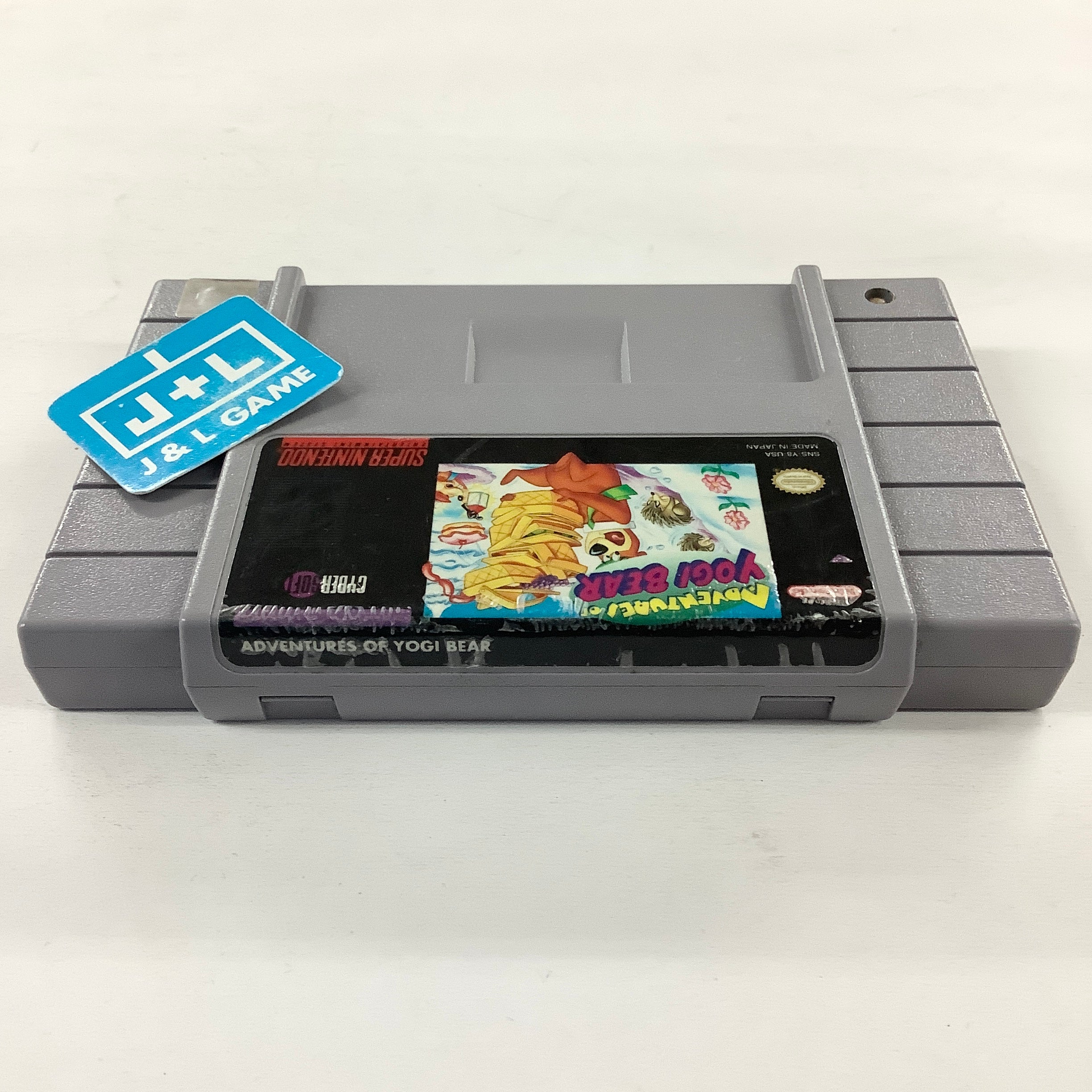 Adventures of Yogi Bear - (SNES) Super Nintendo [Pre-Owned] Video Games Cybersoft   