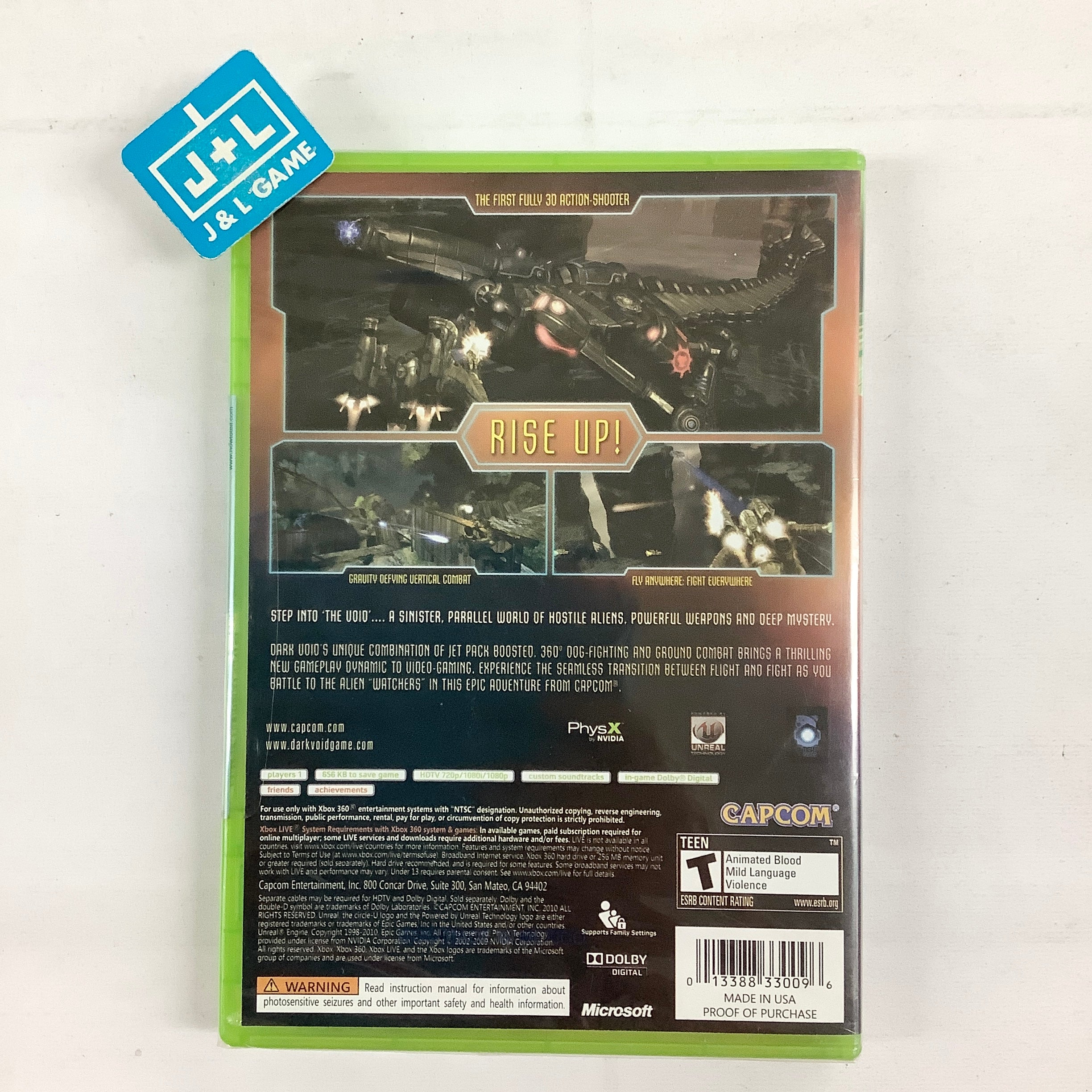 Dark Void - Xbox 360 Video Games Capcom   