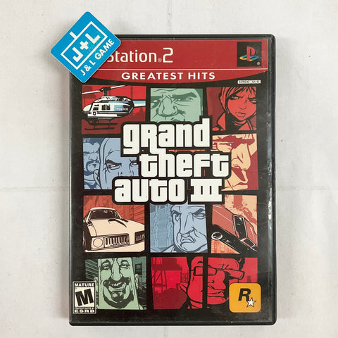 Grand Theft Auto III (Greatest Hits) - (PS2) PlayStation 2 [Pre-Owned] Video Games Rockstar Games   