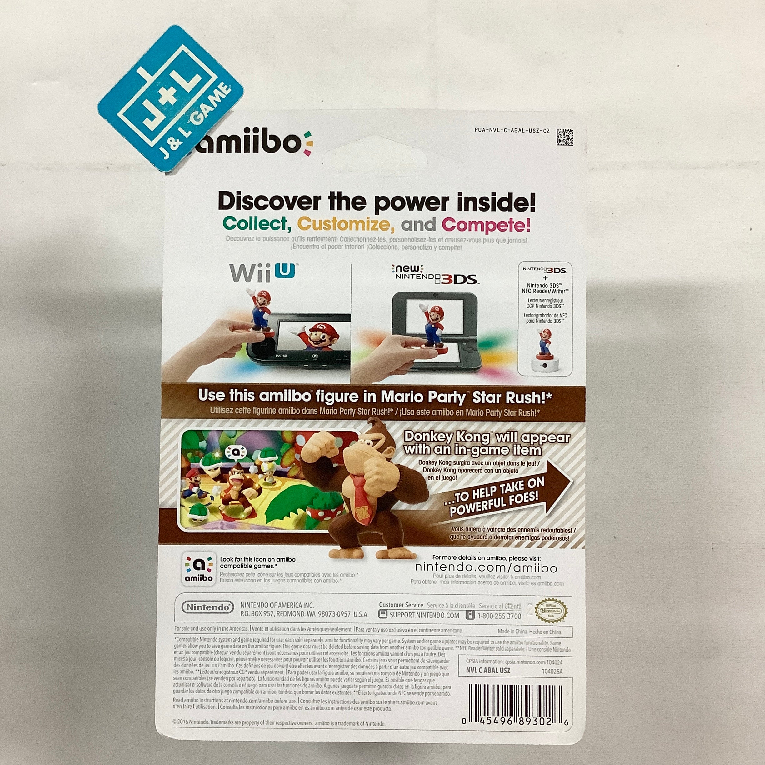 Donkey Kong (Super Mario series) - Nintendo Amiibo Amiibo Nintendo   