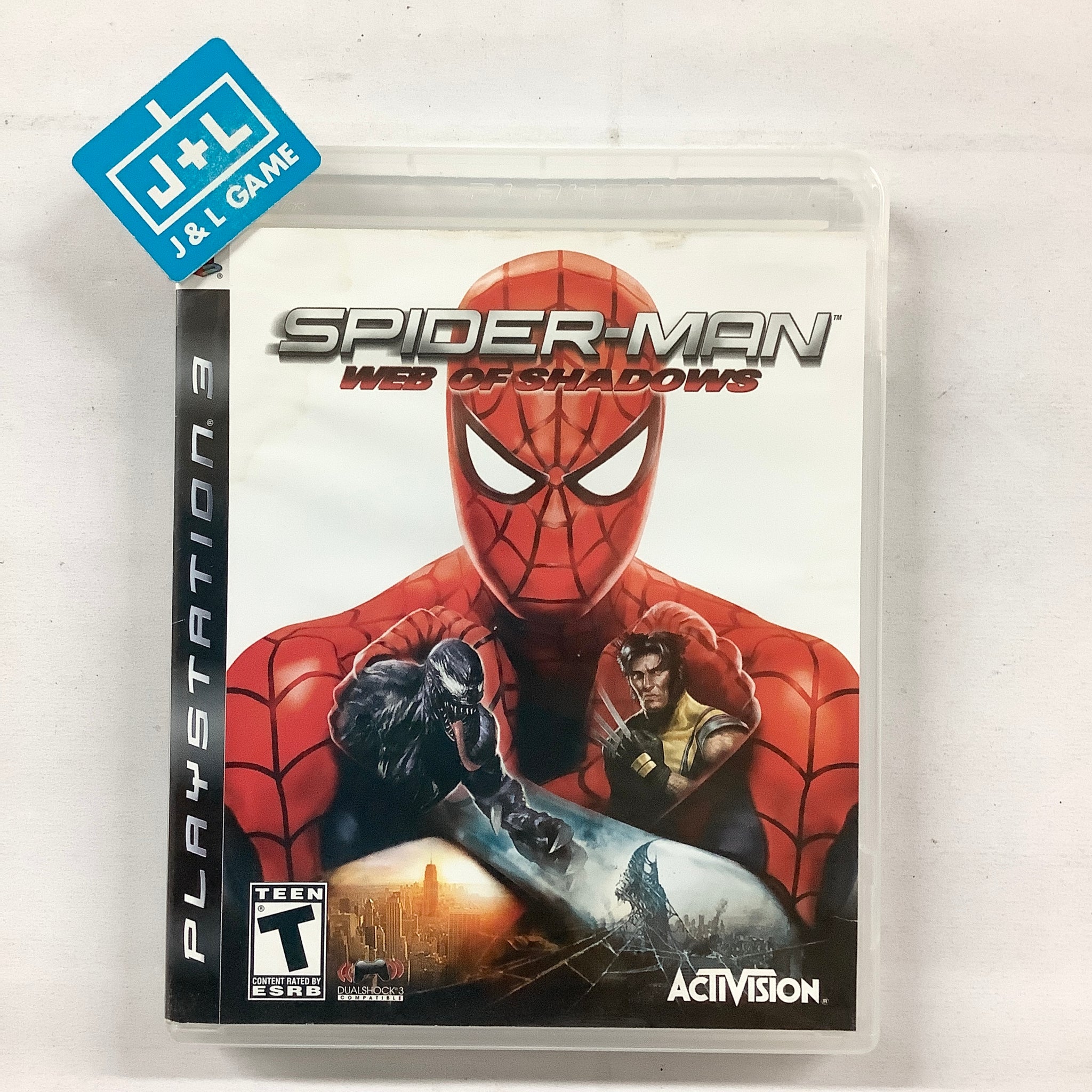 Spider-Man: Web of Shadows - (PS3) PlayStation 3 [Pre-Owned] – J&L Video  Games New York City