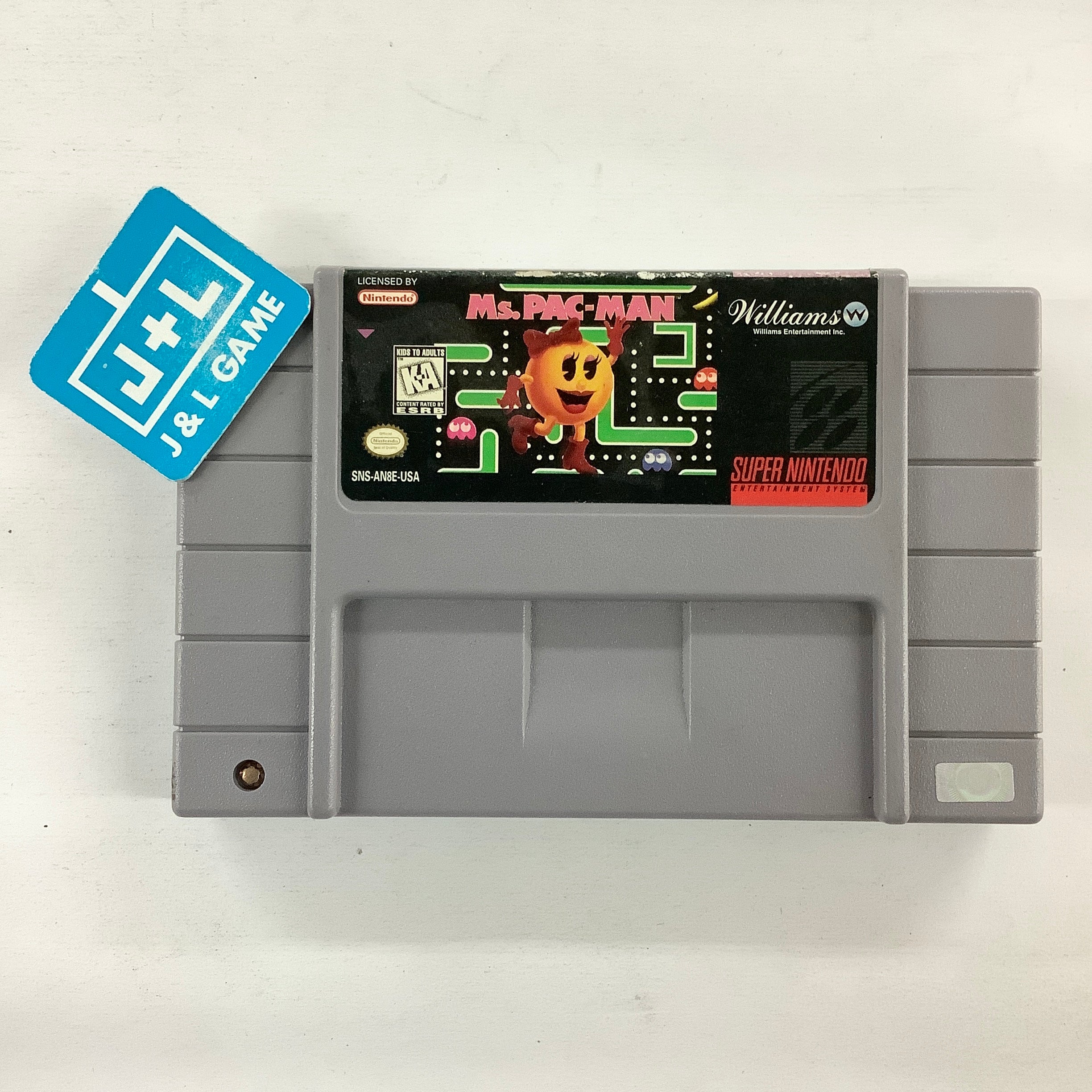 Ms. Pac-Man - (SNES) Super Nintendo [Pre-Owned] Video Games Williams   