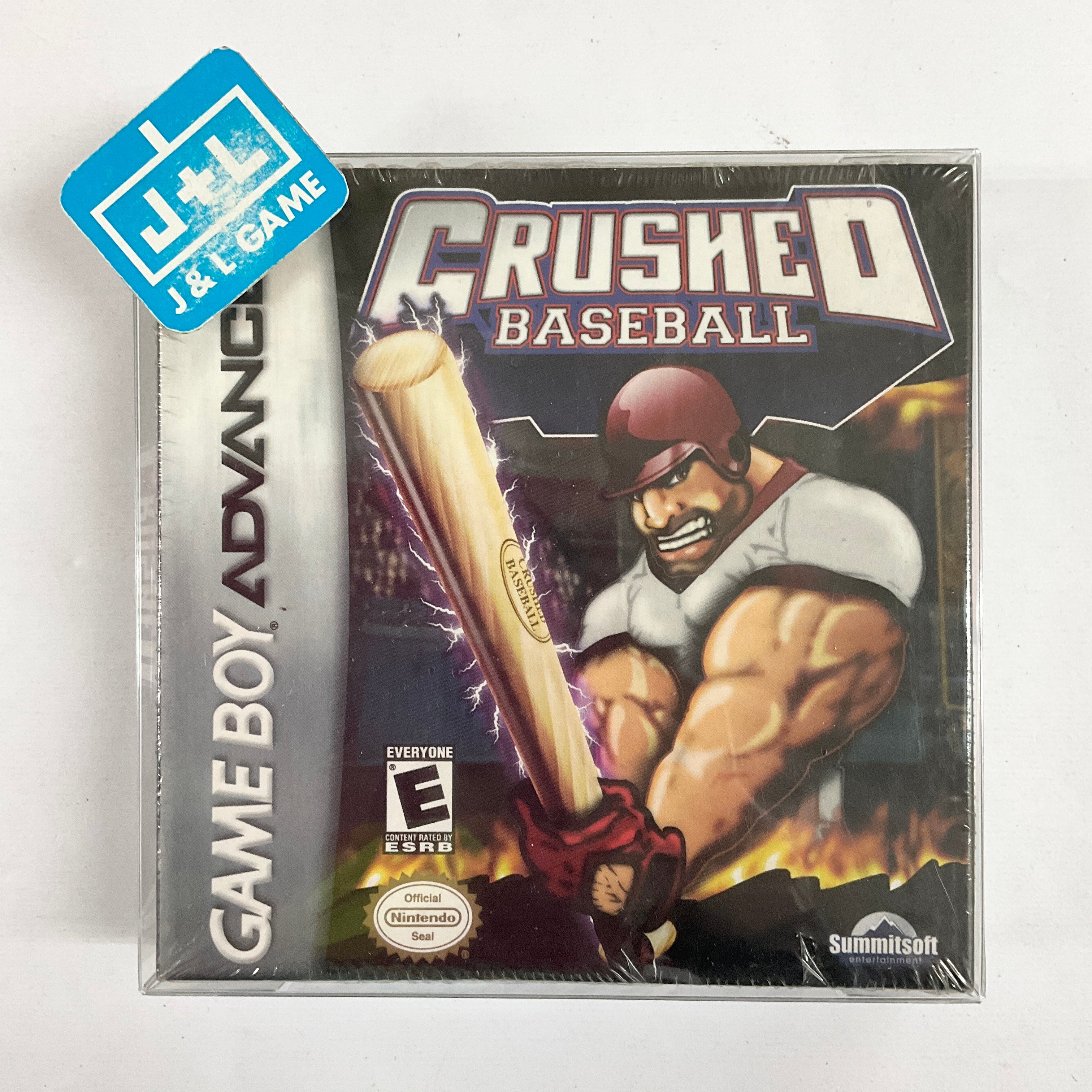 Crushed Baseball - (GBA) Game Boy Advance Video Games Summitsoft Entertainment   