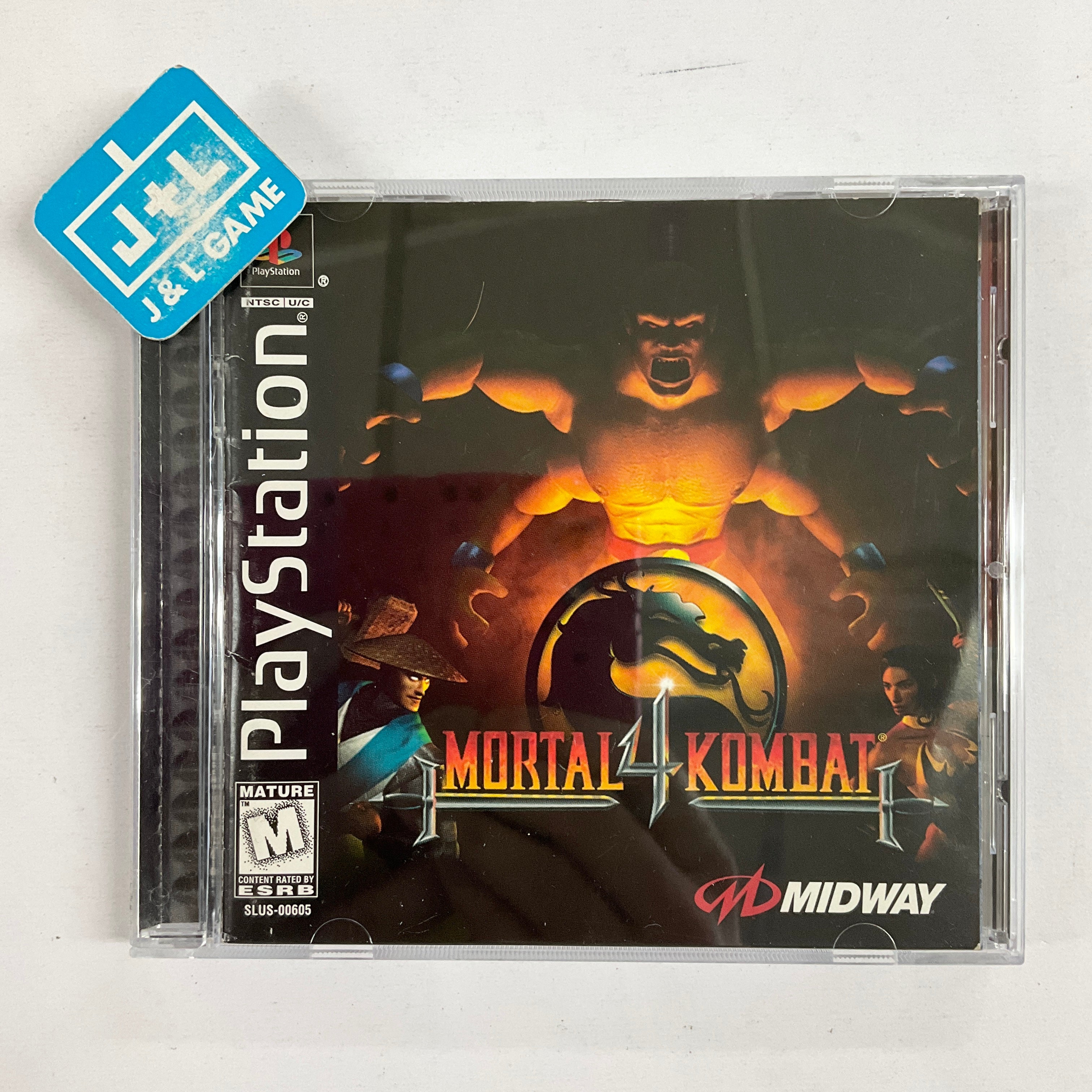 Mortal Kombat 4 - (PS1) PlayStation 1 [Pre-Owned] Video Games Midway   