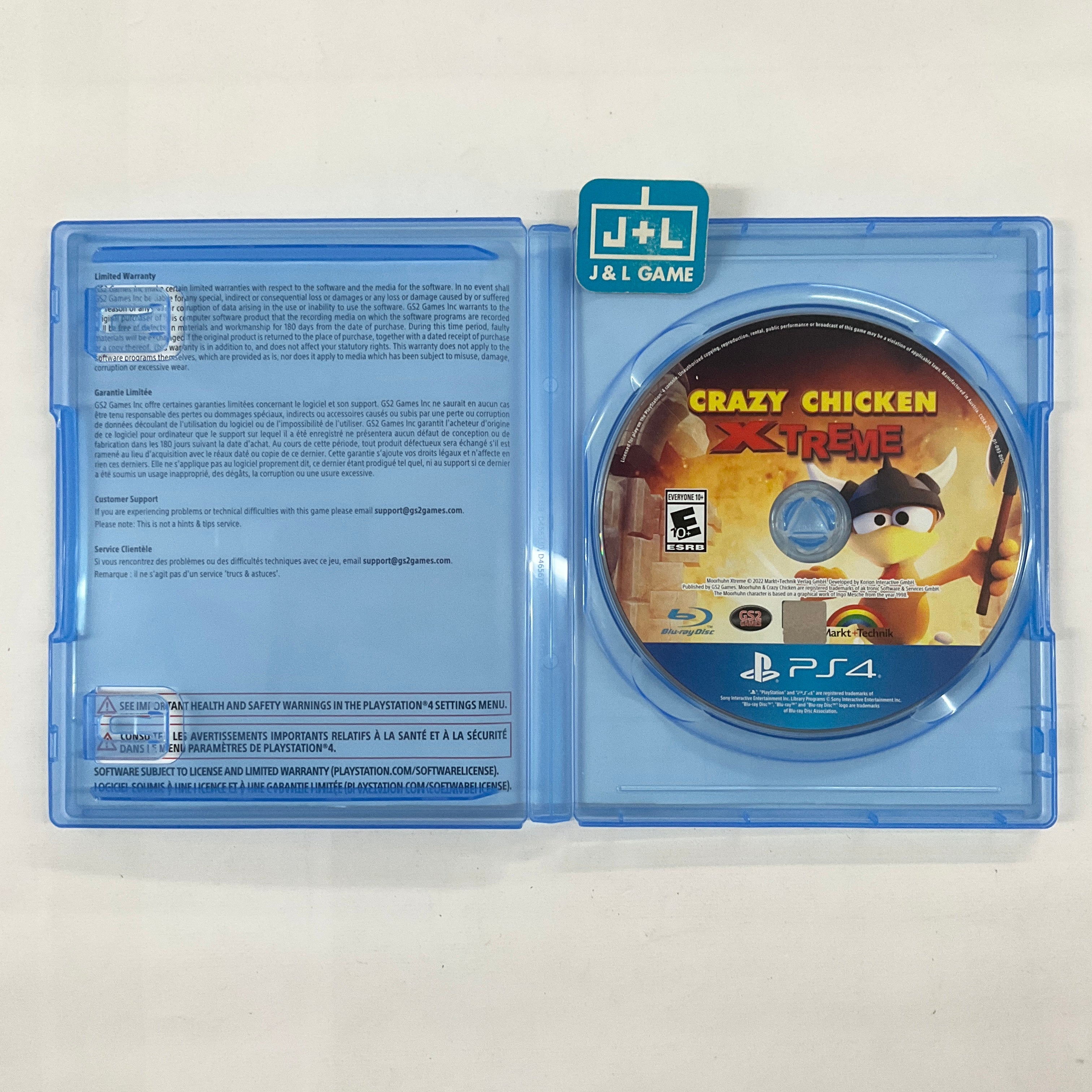 Crazy Chicken Xtreme - (PS4) PlayStation 4 [Pre-Owned] Video Games GS2 Games   