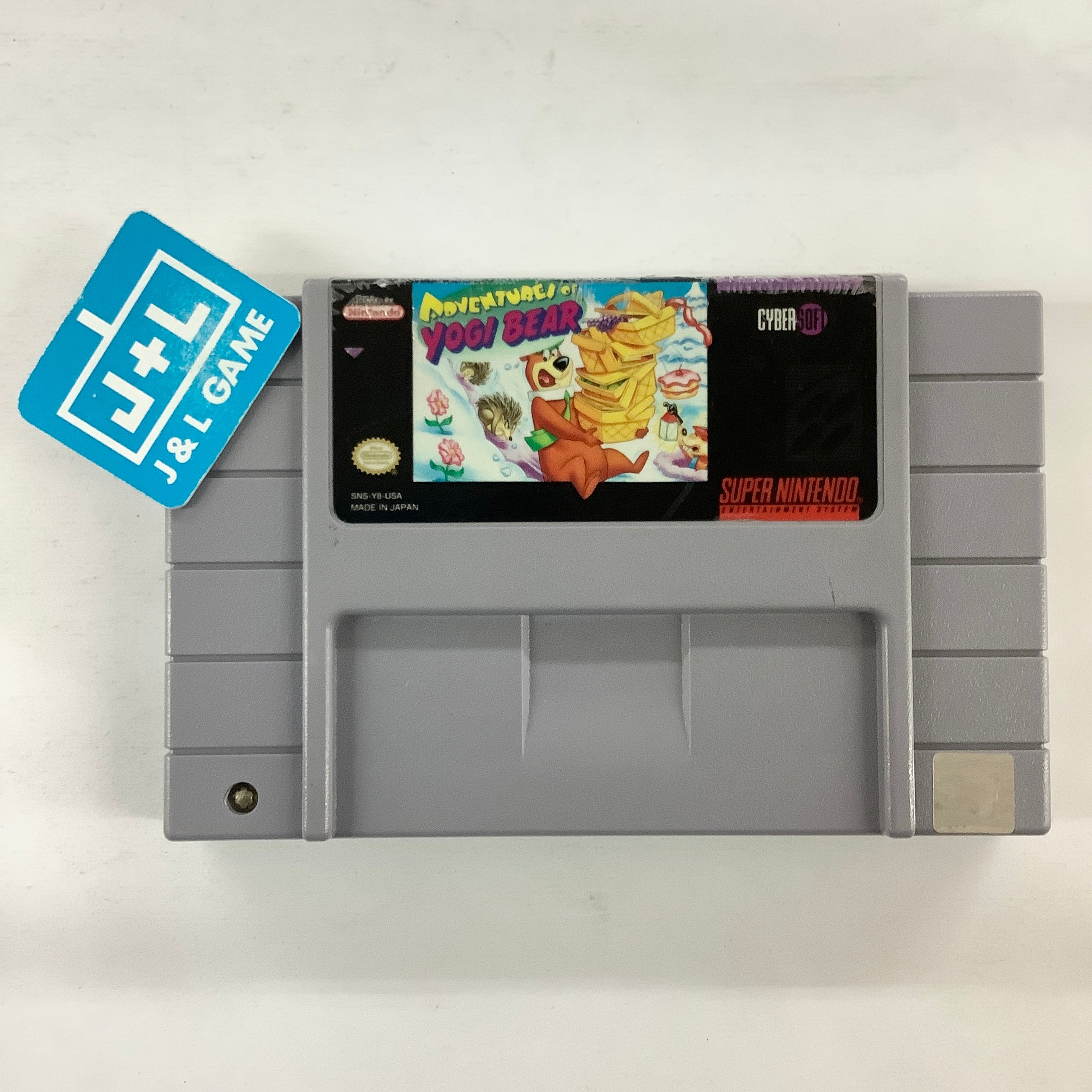 Adventures of Yogi Bear - (SNES) Super Nintendo [Pre-Owned] Video Games Cybersoft   