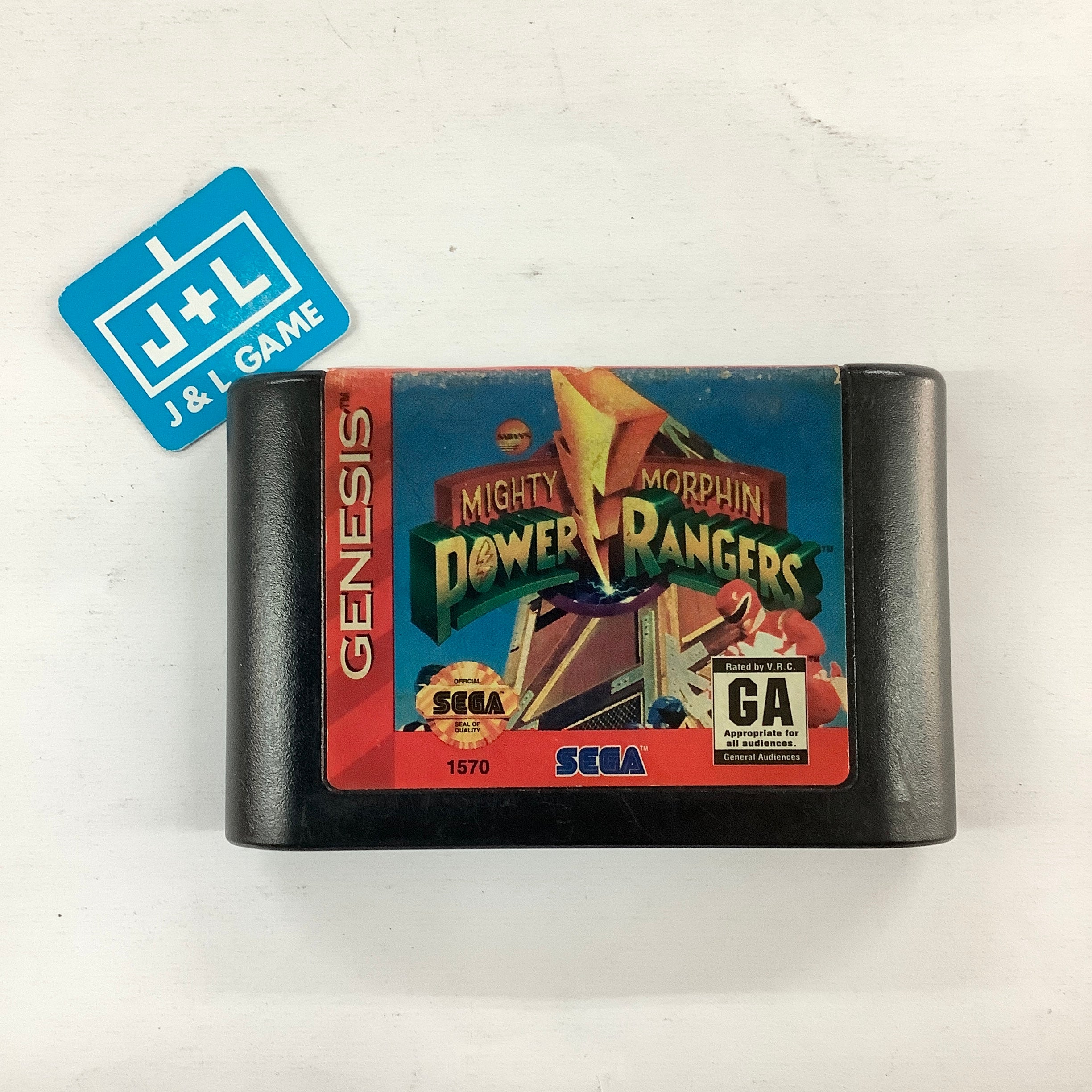 Mighty Morphin Power Rangers - (SG) SEGA Genesis [Pre-Owned] Video Games Sega   