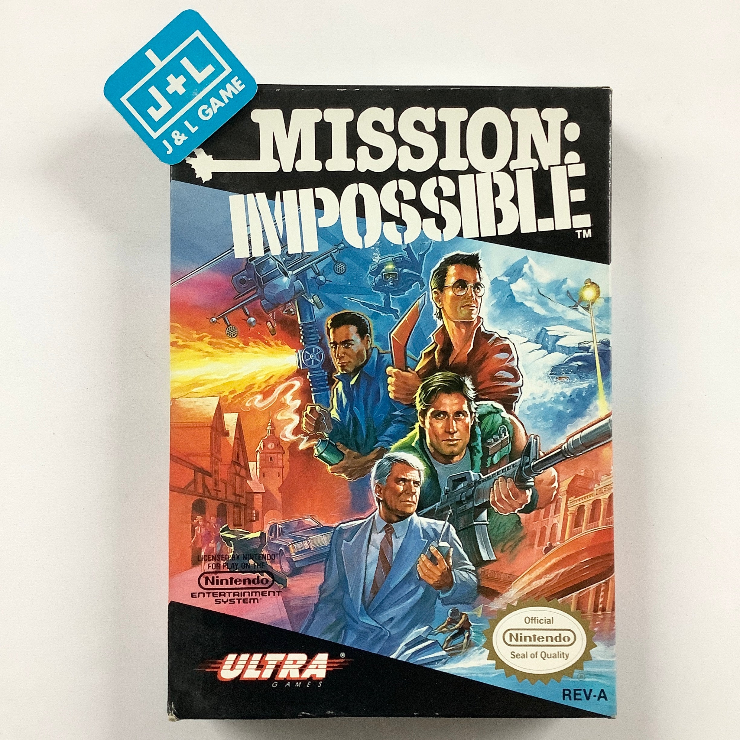 Mission: Impossible - (NES) Nintendo Entertainment System [Pre-Owned] Video Games Ultra   