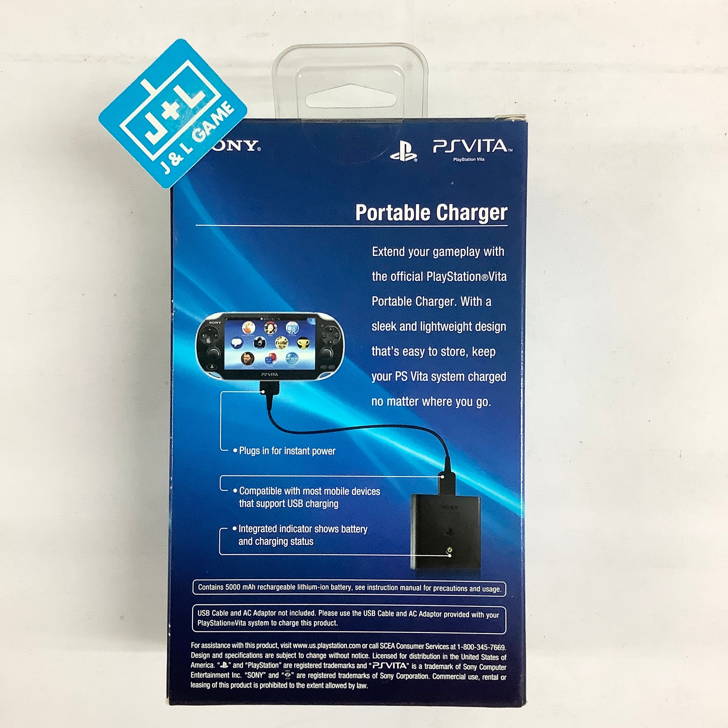 PlayStation Vita 1000 Portable Charger - (PSV) PlayStation Vita Accessories Sony   