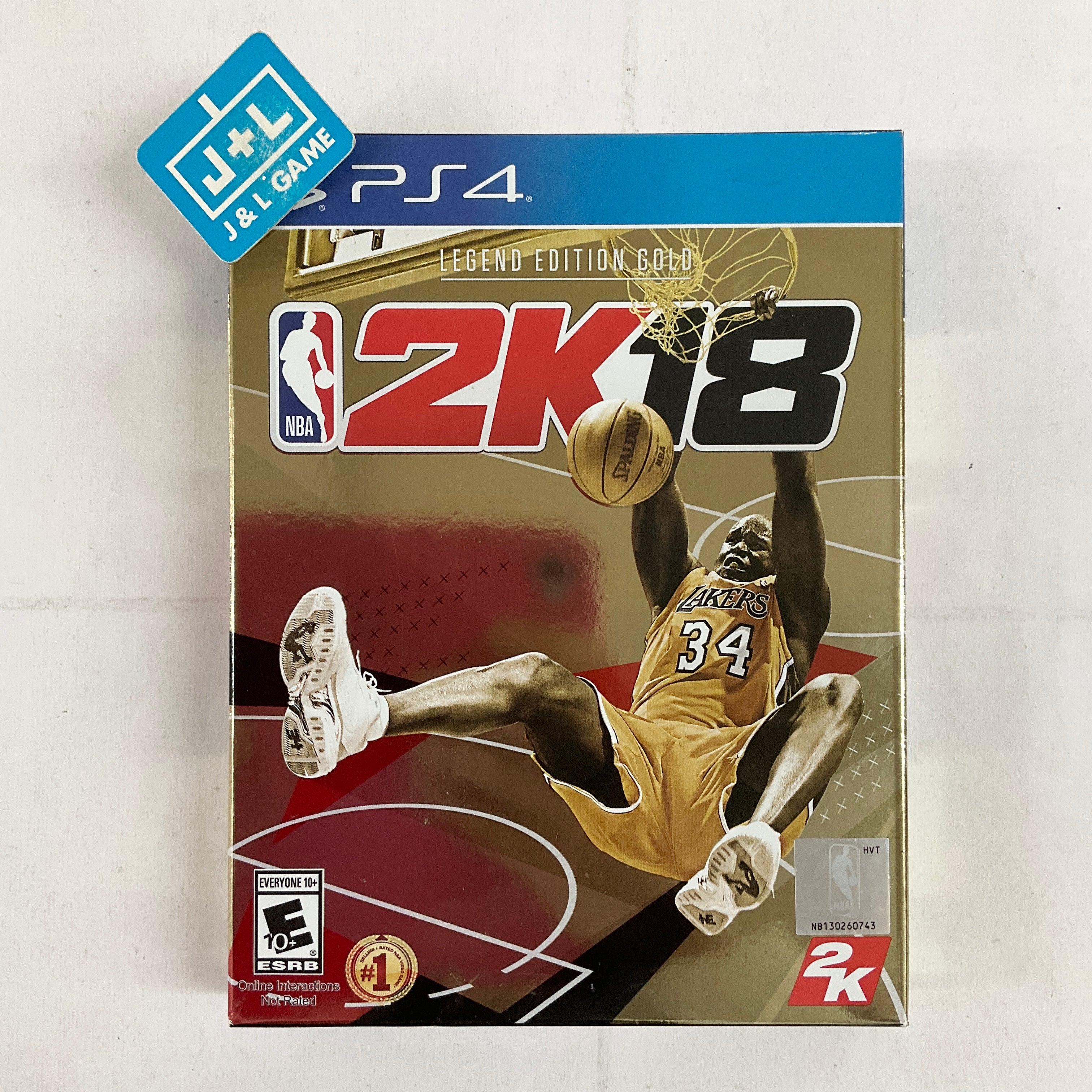 NBA 2K18 (Legend Edition Gold) - (PS4) PlayStation 4 | J&L Game