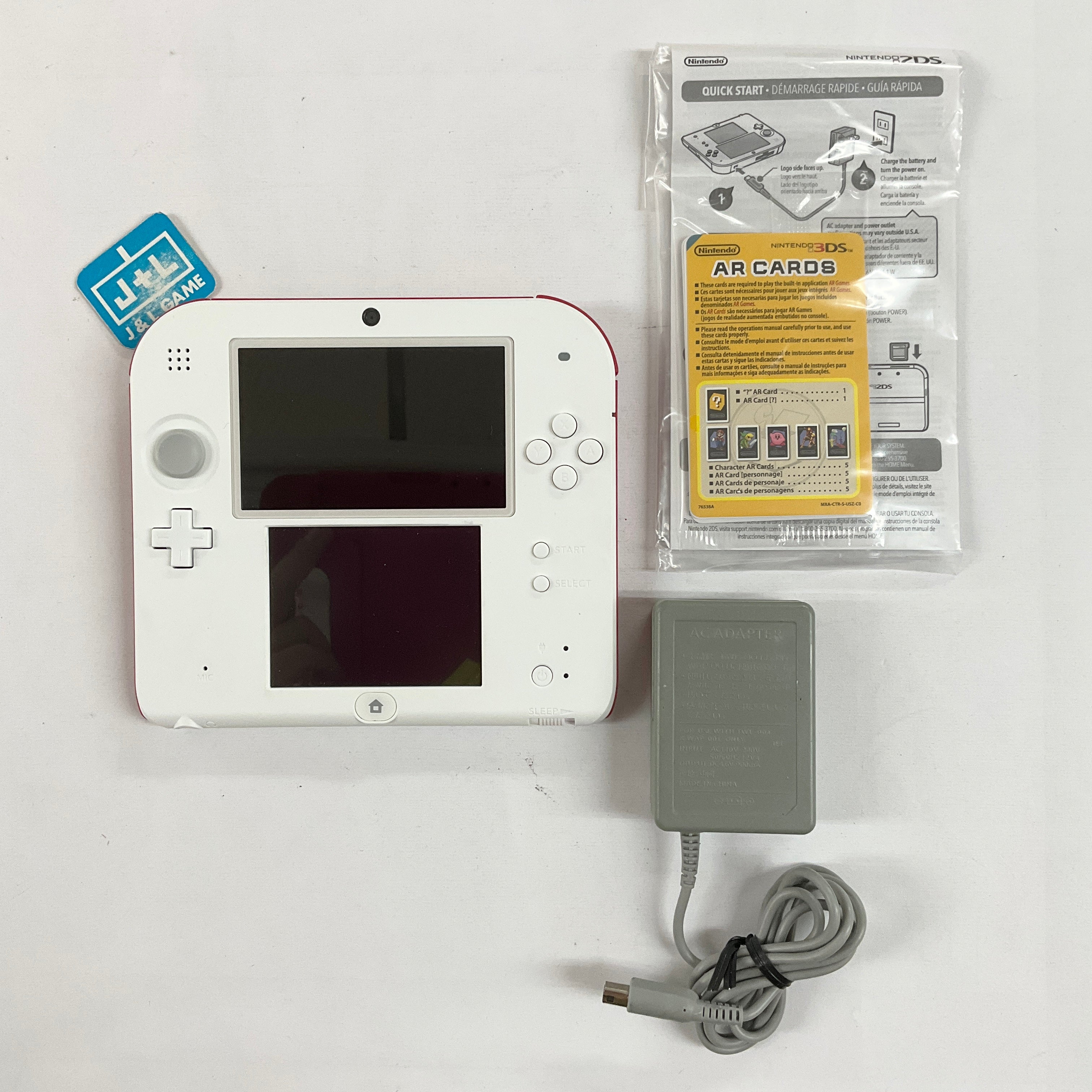 Nintendo 2DS Console (Scarlet Red) - Nintendo 3DS (Pre-Owned