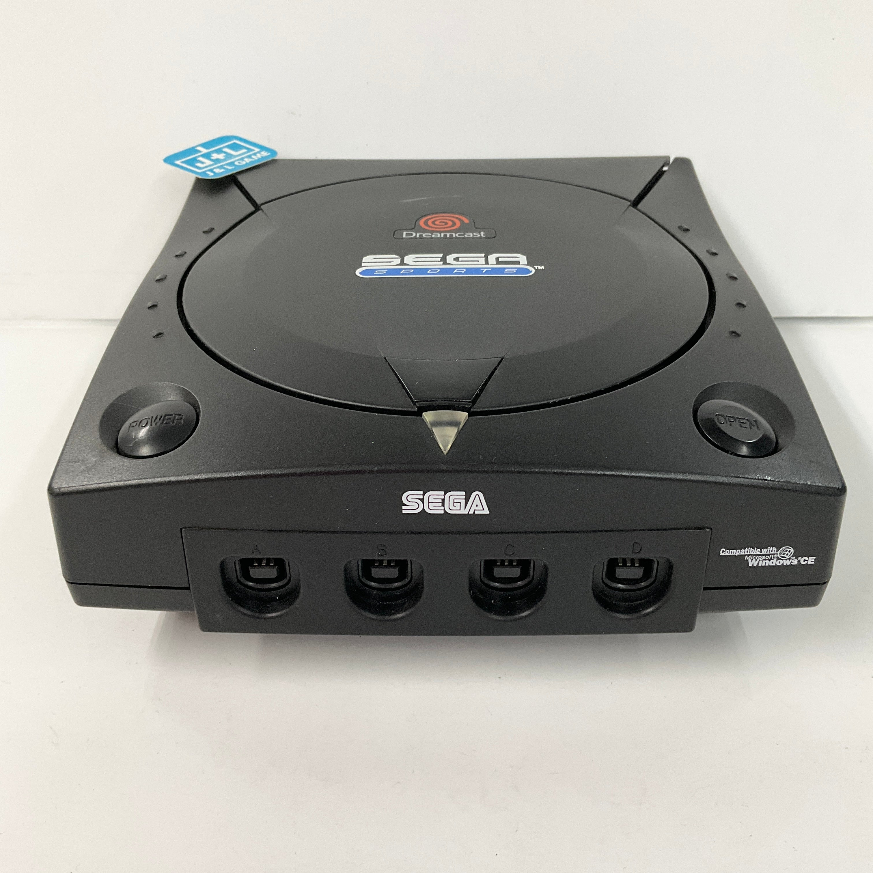 Sega Dreamcast System - Video Game Console (Black Sega Sports Edition) (Renewed)