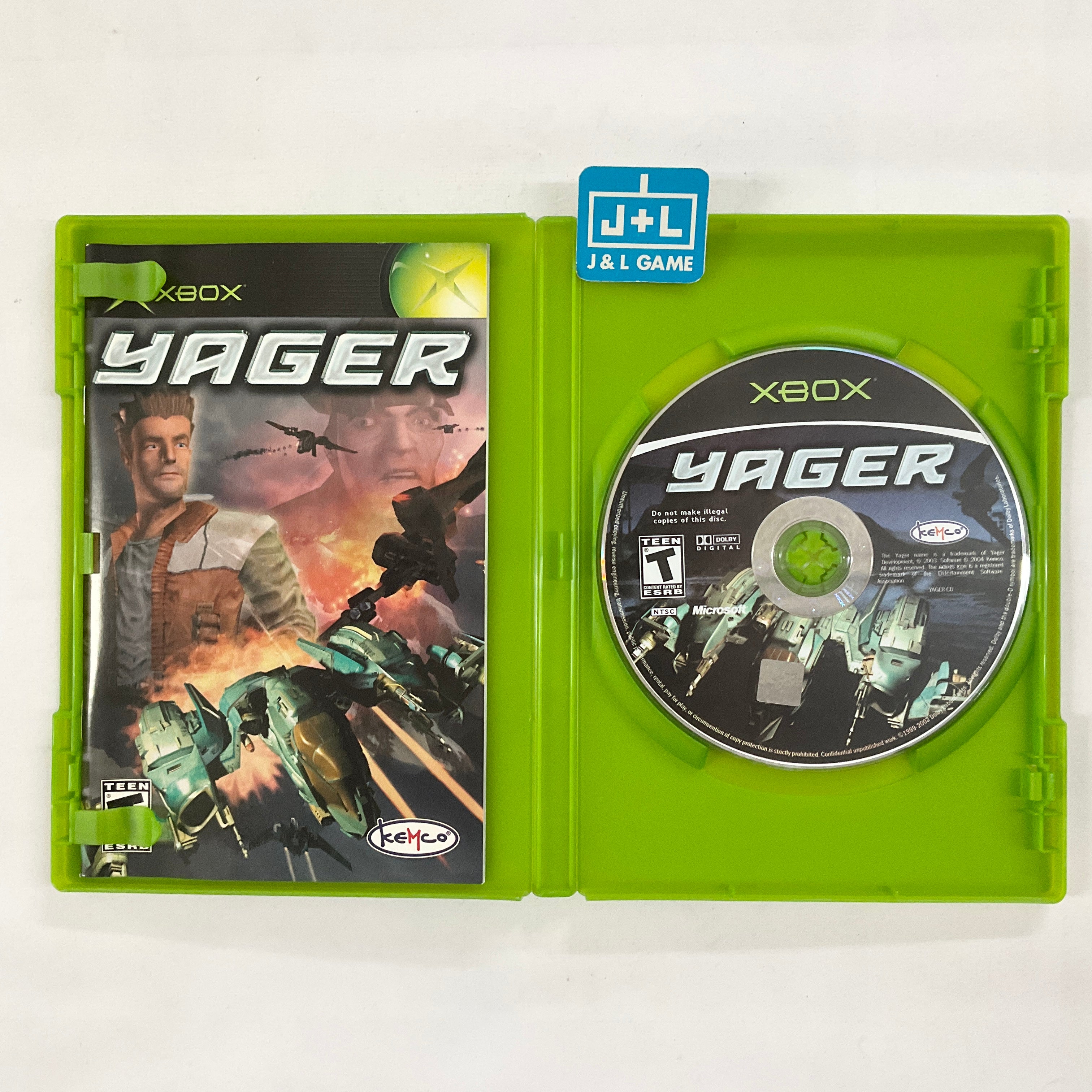 Yager - (XB) Xbox [Pre-Owned] Video Games Kemco   