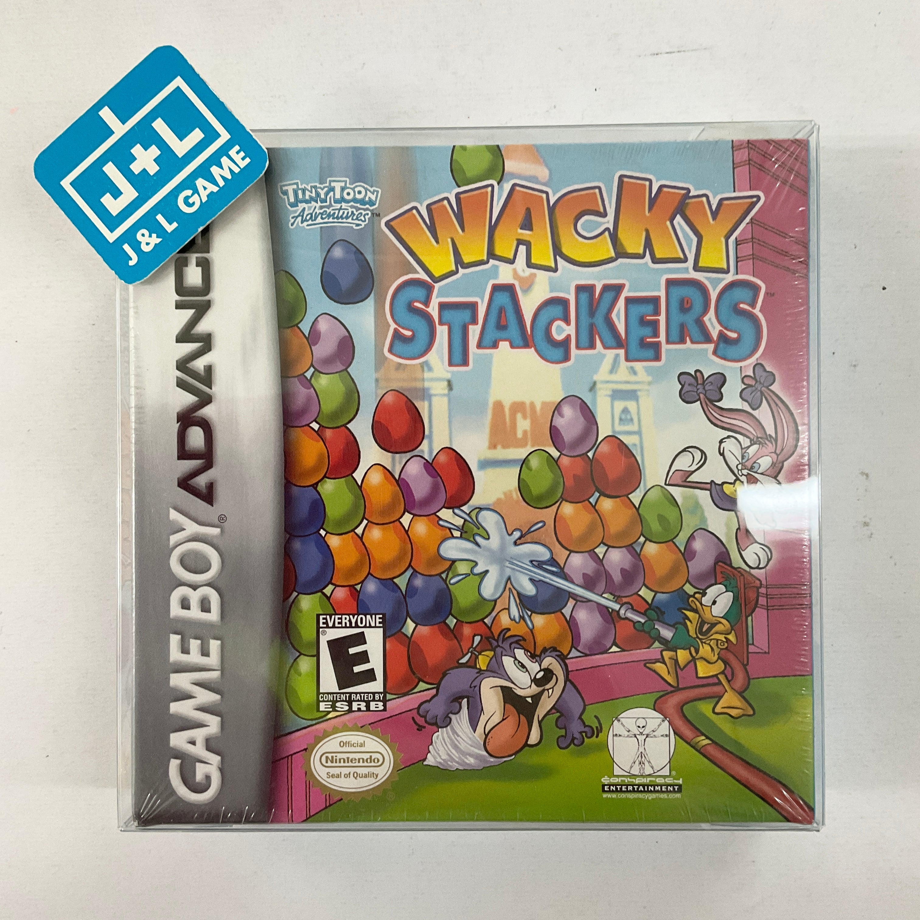 Tiny Toon Adventures: Wacky Stackers - (GBA) Game Boy Advance Video Games Conspiracy Entertainment   
