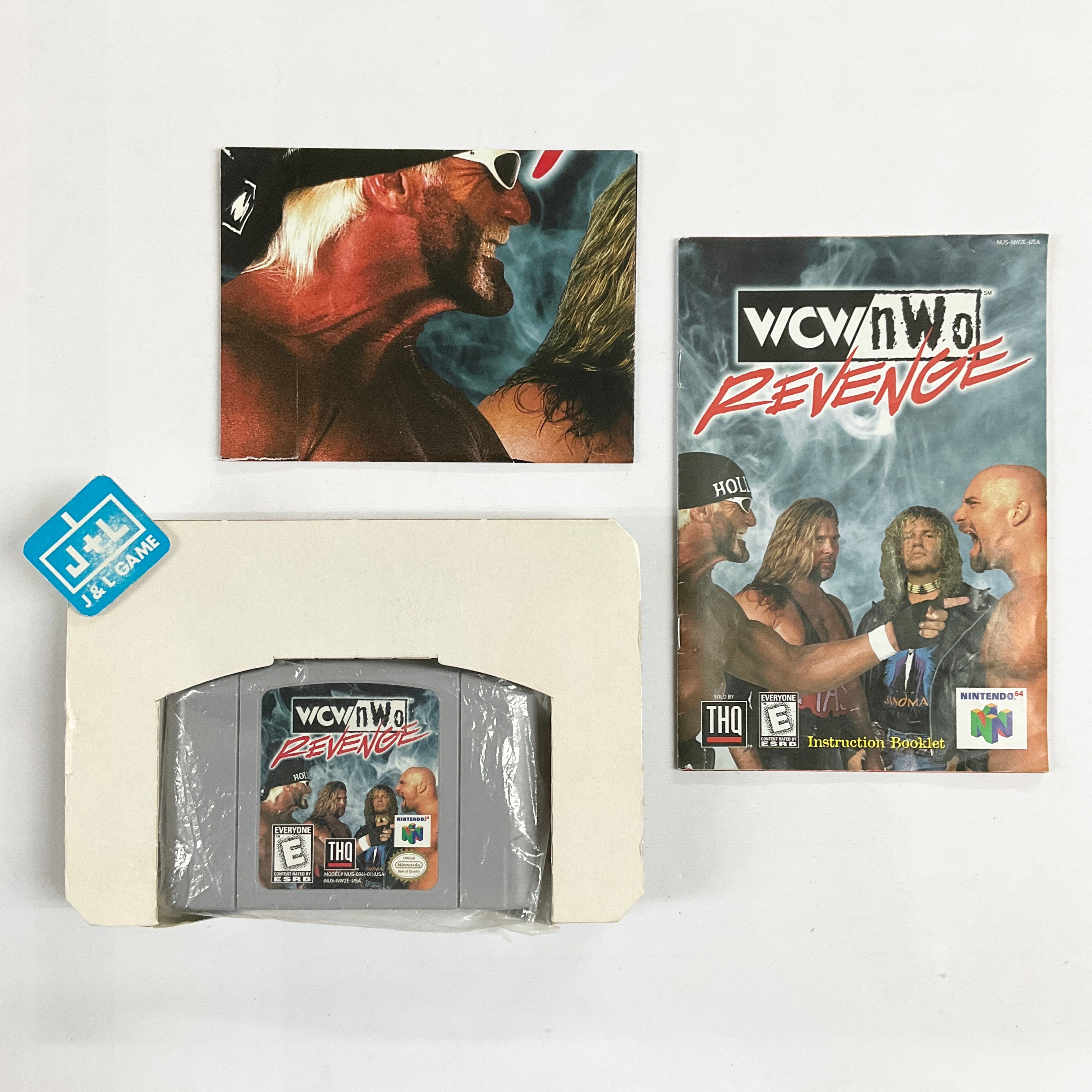 北米版 ニンテンドー64 WCW vs nWo リベンジ 新品電池交換済