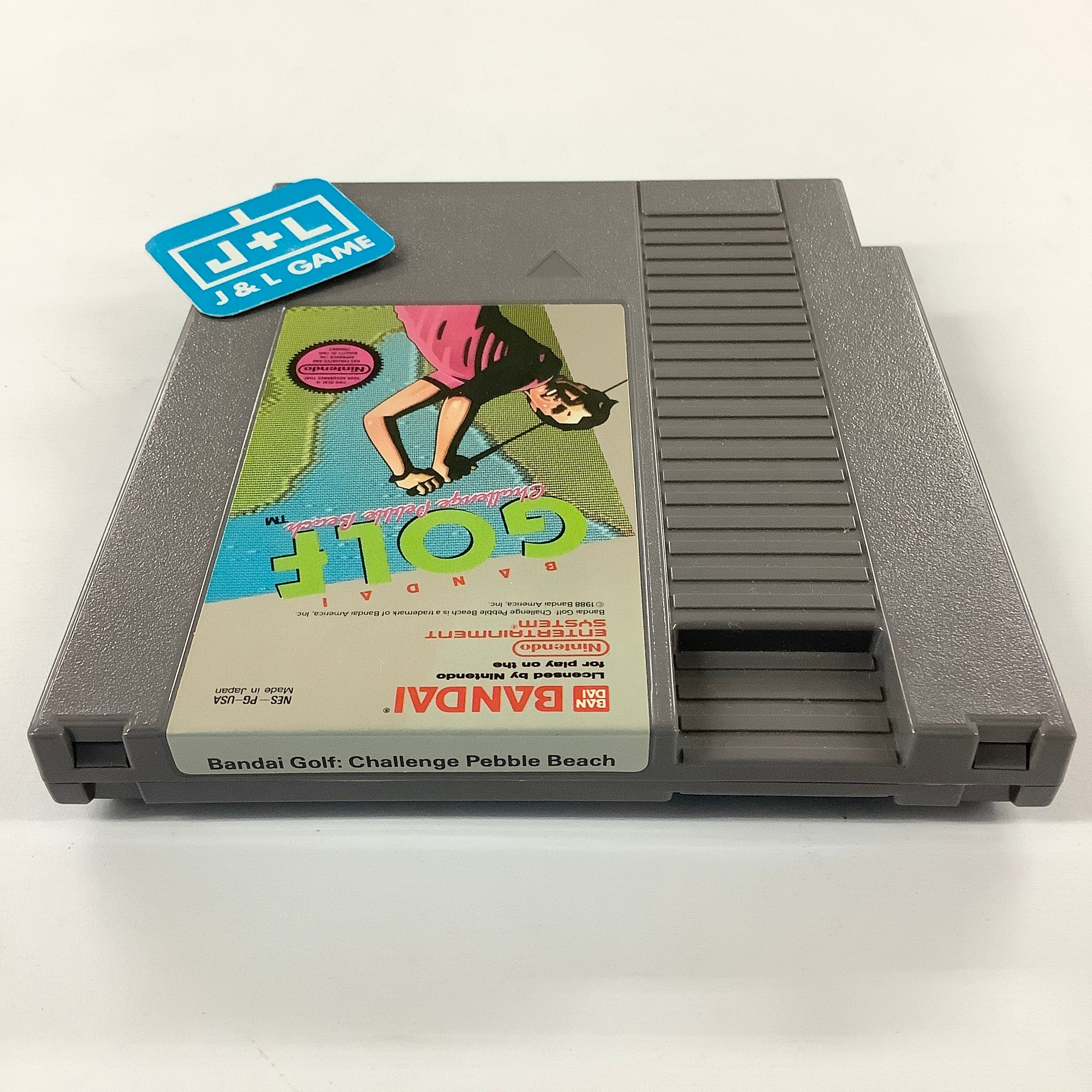 Bandai Golf: Challenge Pebble Beach - (NES) Nintendo Entertainment System [Pre-Owned] Video Games Bandai   
