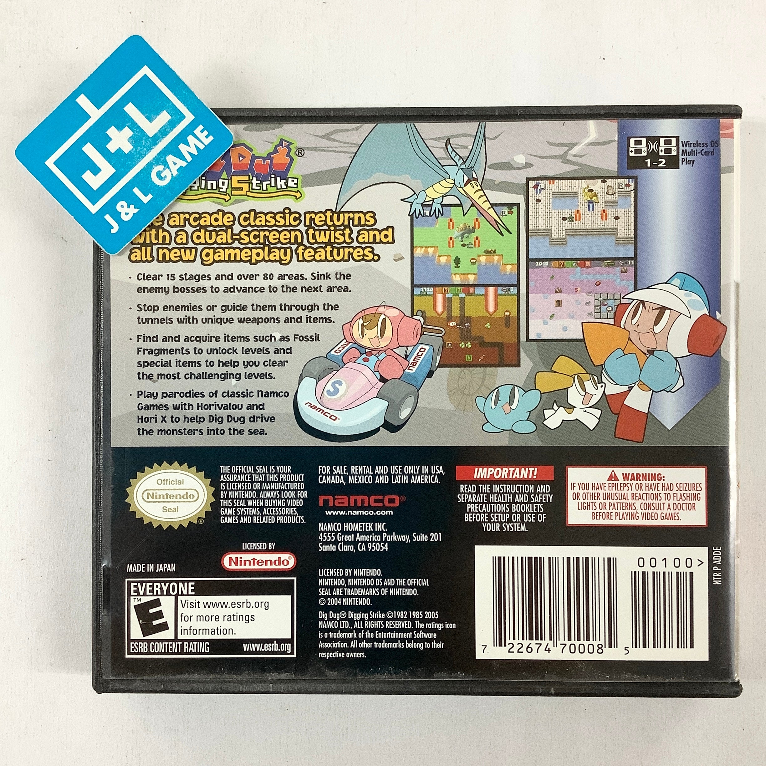 Dig Dug: Digging Strike - (NDS) Nintendo DS [Pre-Owned] | J&L Game