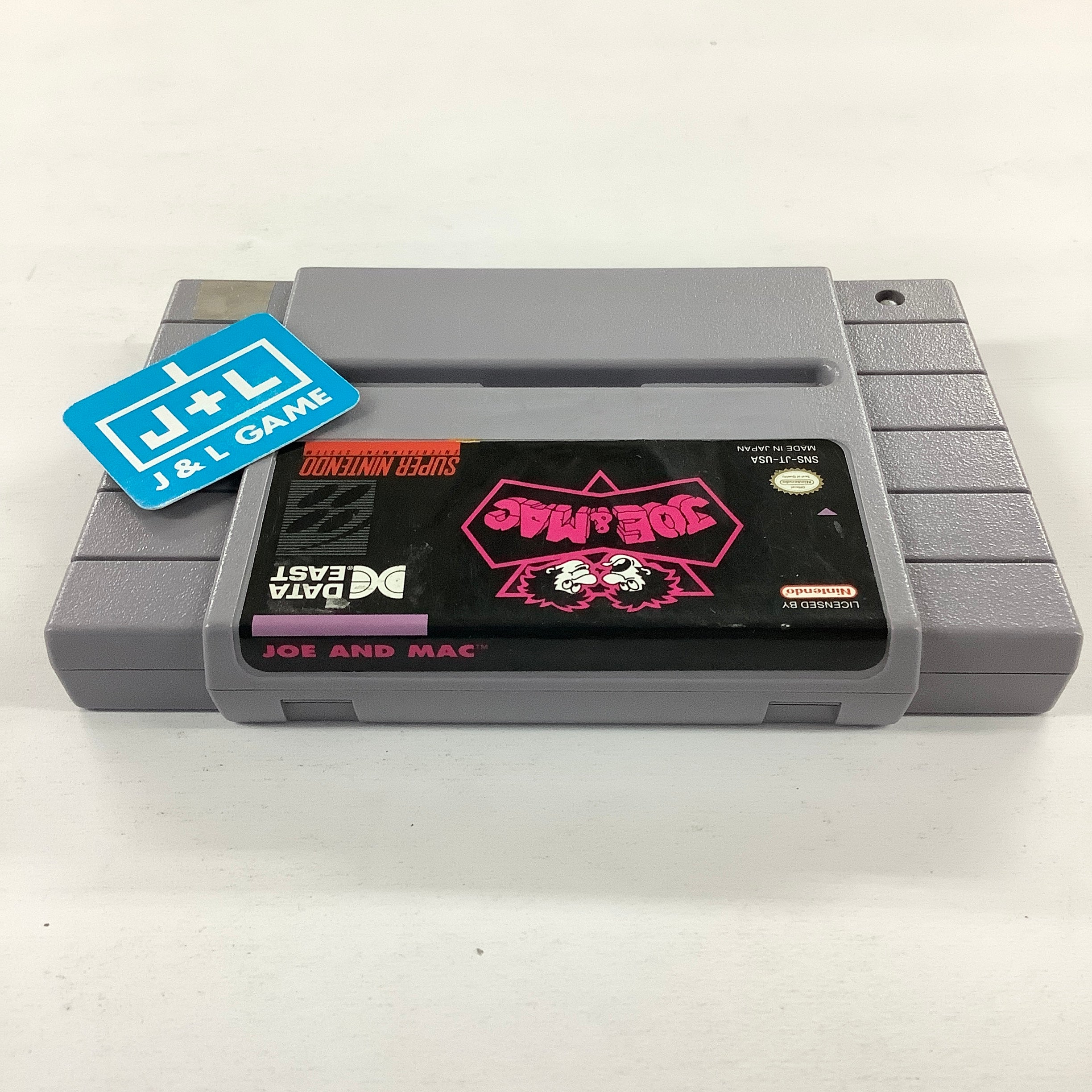 Joe & Mac - (SNES) Super Nintendo [Pre-Owned] Video Games Data East   