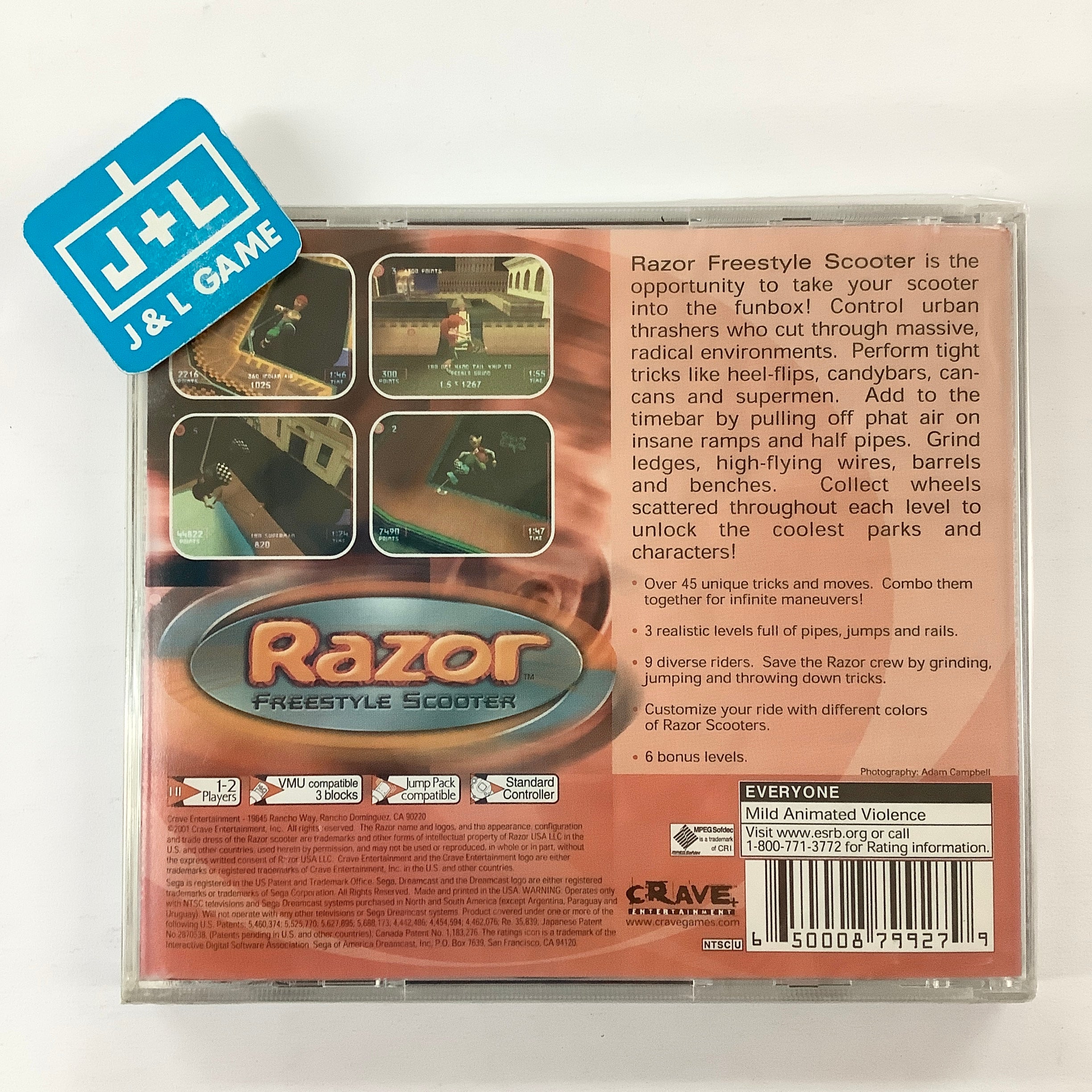 Razor Freestyle Scooter - (DC) SEGA Dreamcast Video Games Crave   