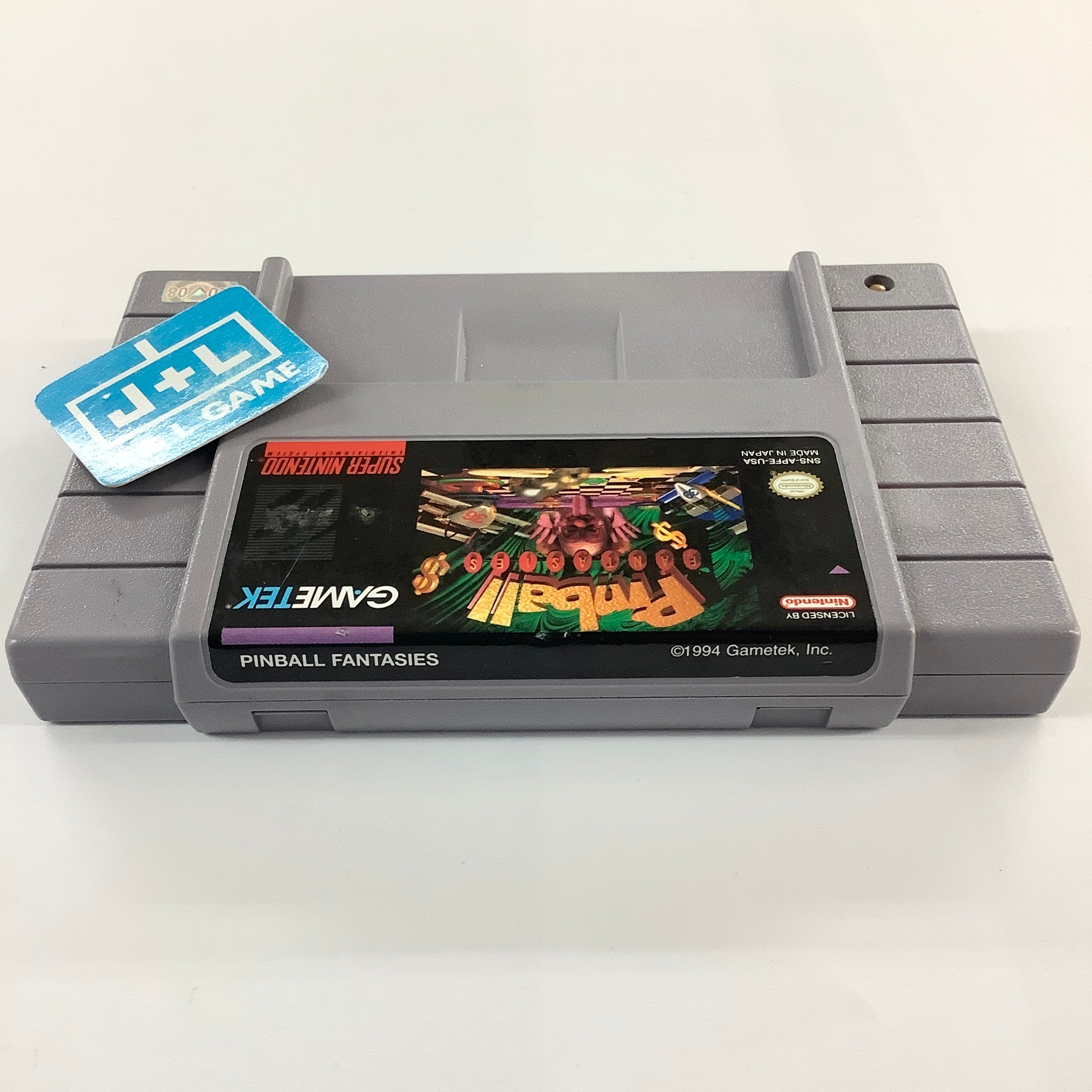 Pinball Fantasies - (SNES) Super Nintendo [Pre-Owned] Video Games GameTek   