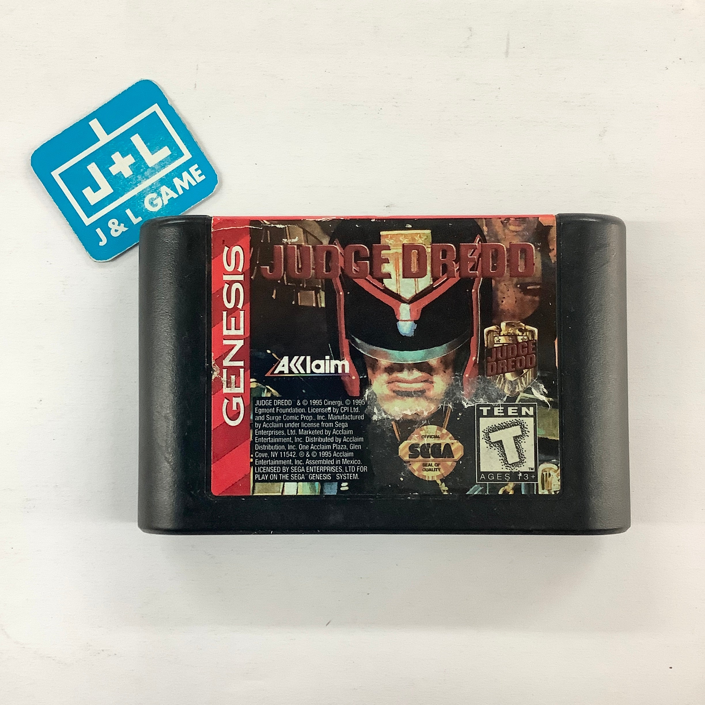 Judge Dredd - (SG) SEGA Genesis [Pre-Owned] Video Games Acclaim   