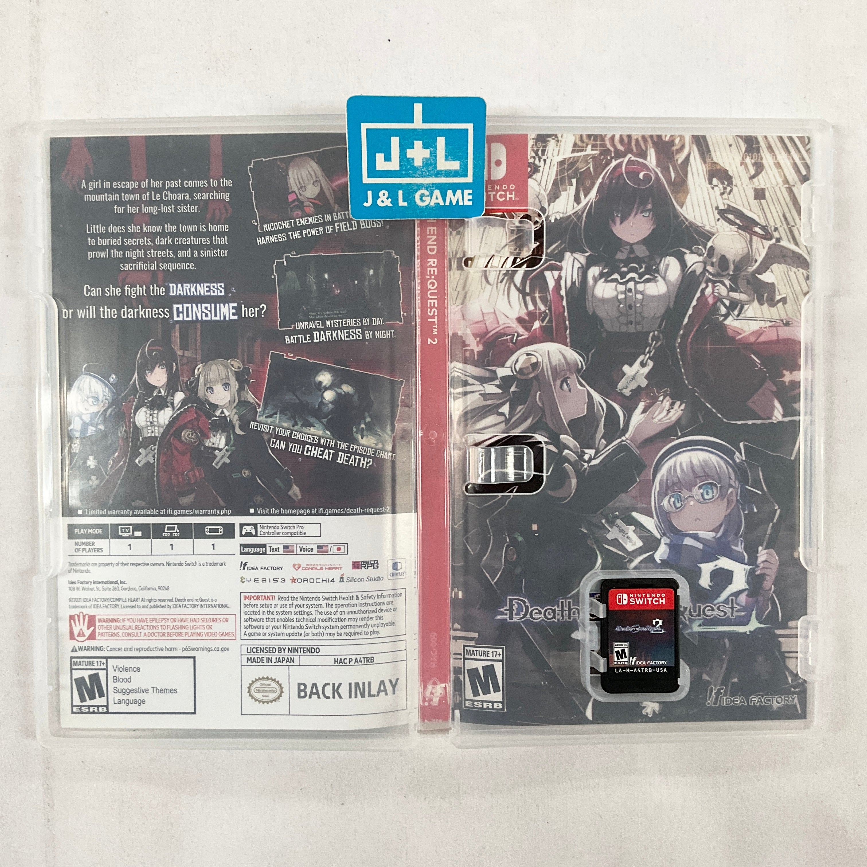 Death End re;Quest 2 - (NSW) Nintendo Switch [Pre-Owned] Video Games Idea Factory International   
