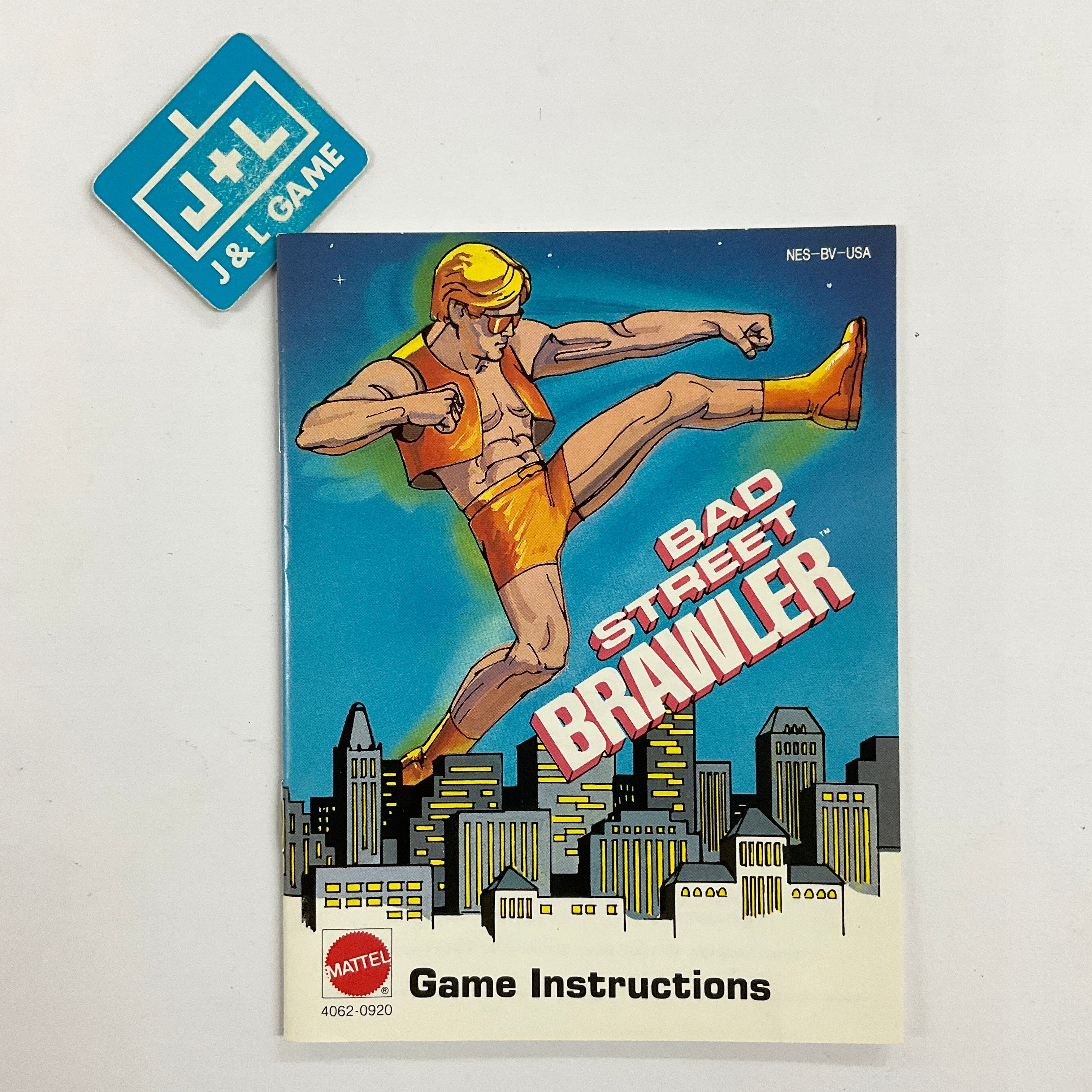 Bad Street Brawler - (NES) Nintendo Entertainment System [Pre-Owned] Video Games Mattel   